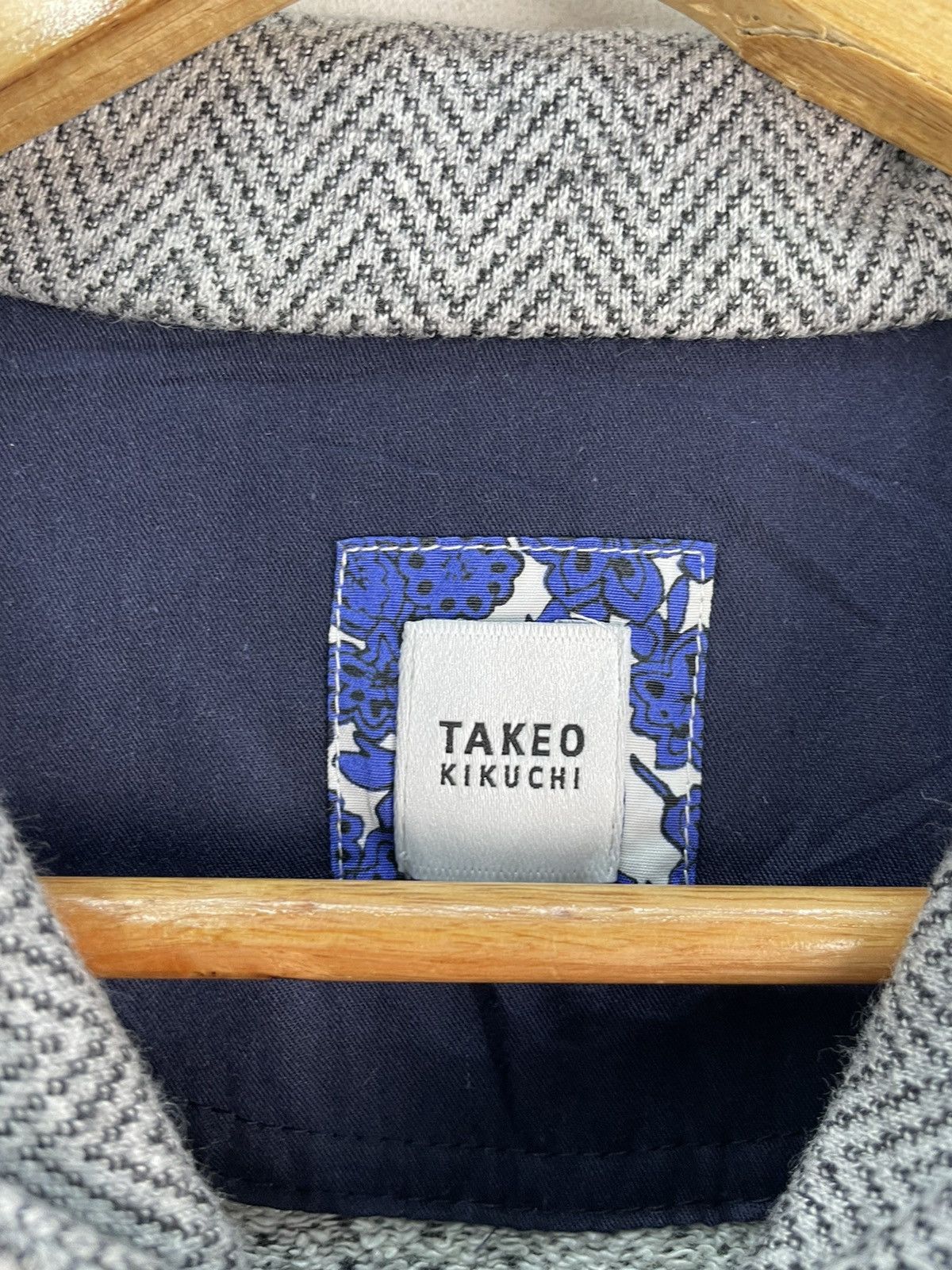 Issey Miyake Vintage Takeo Kikuchi Issey Miyake Jacket Hooded Button Size US M / EU 48-50 / 2 - 4 Thumbnail