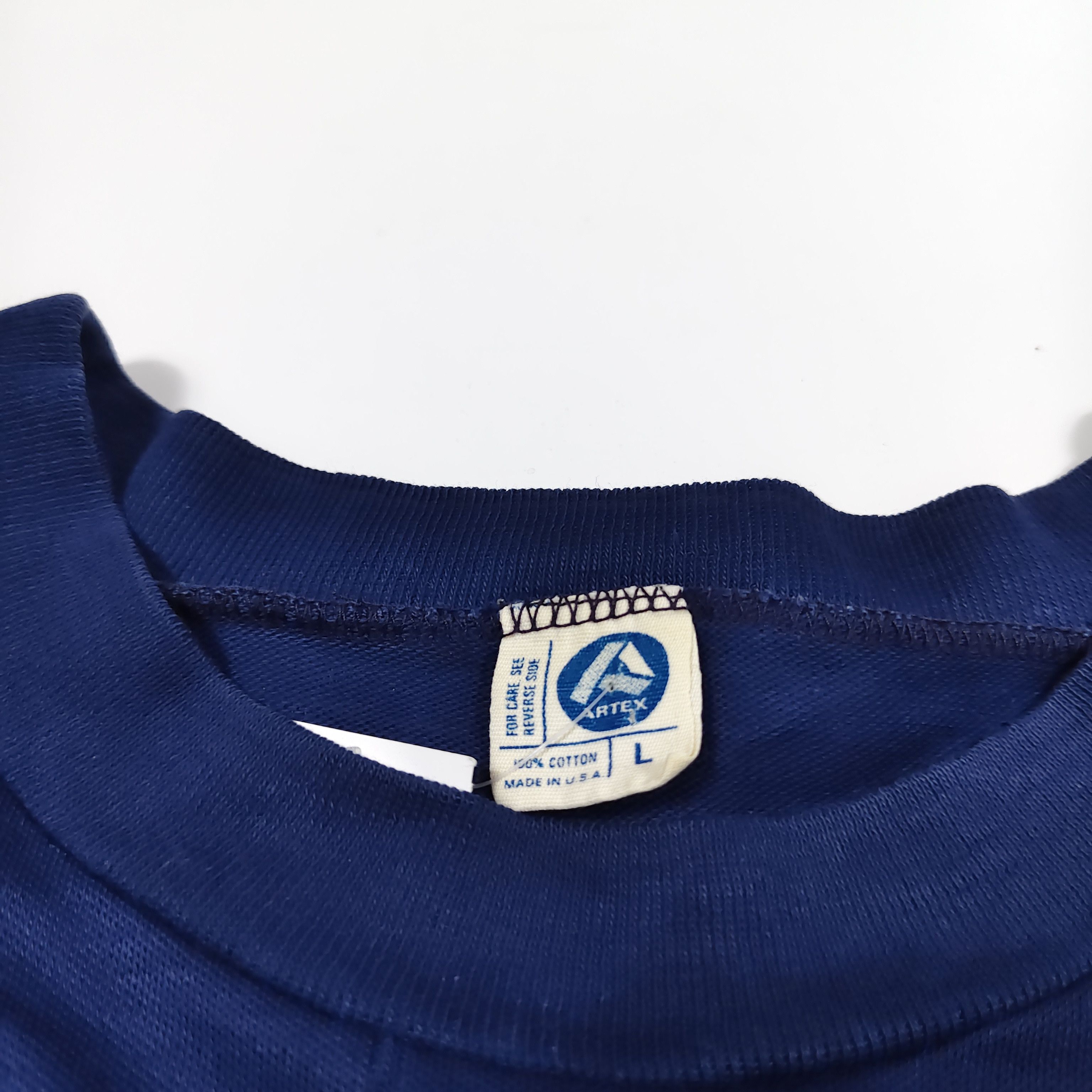 Vintage Vintage FBI Academy Football Jersey ¾ Sleeve Navy Blue #F Size US M / EU 48-50 / 2 - 7 Thumbnail