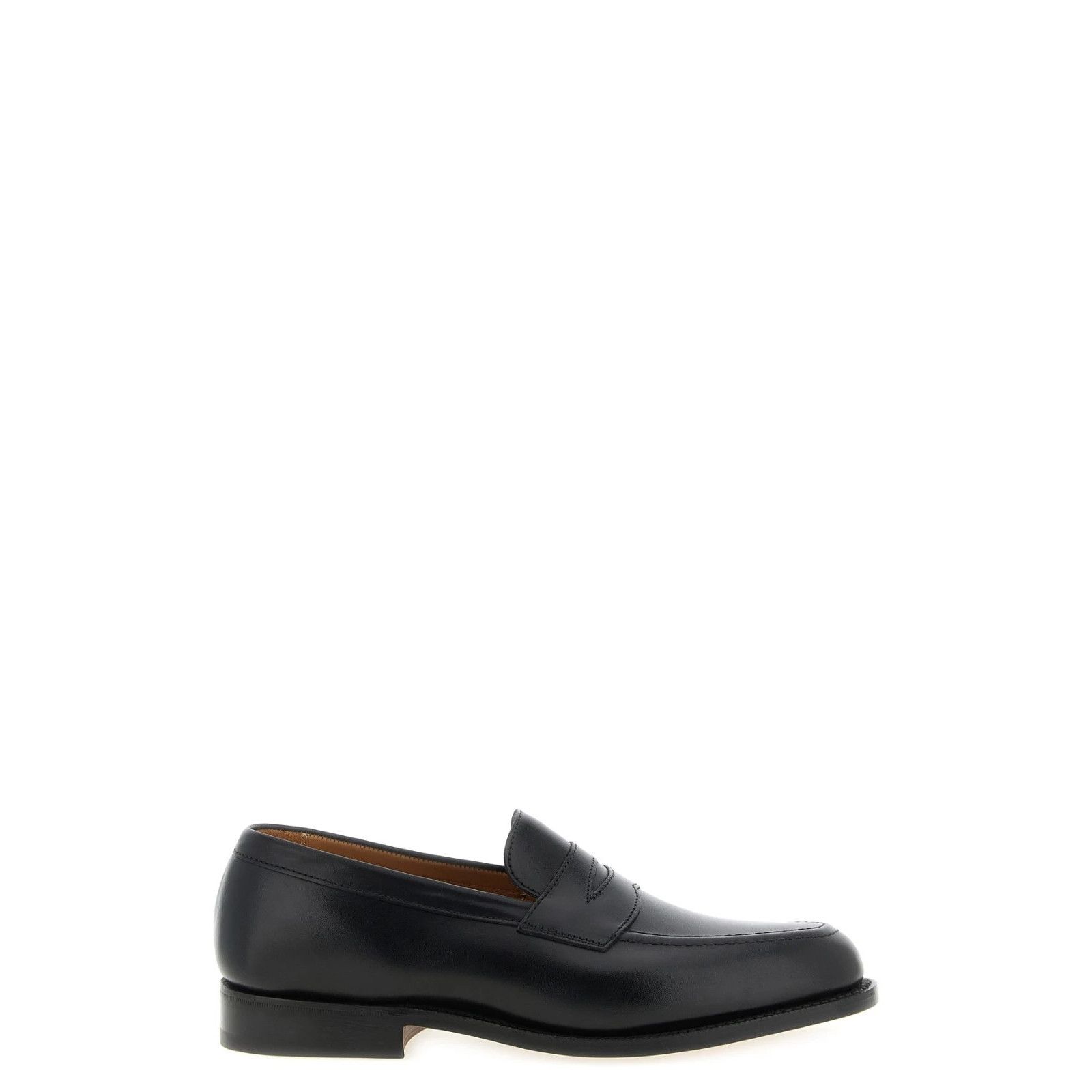 Tricker's Tricker's Havard Black Leather Loafers New & Authentic (Men' Size US 8 / EU 41 - 1 Thumbnail