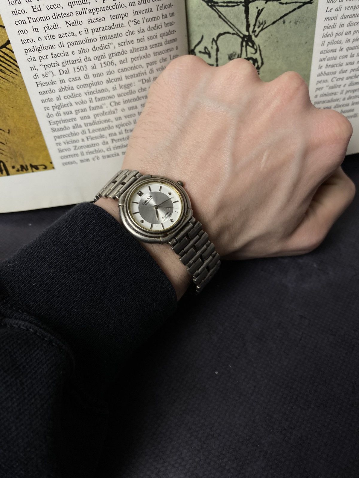 Japanese Brand Rare Retro Omax Crystal Quartz Watch Japan Futuristic Art Size ONE SIZE - 8 Thumbnail