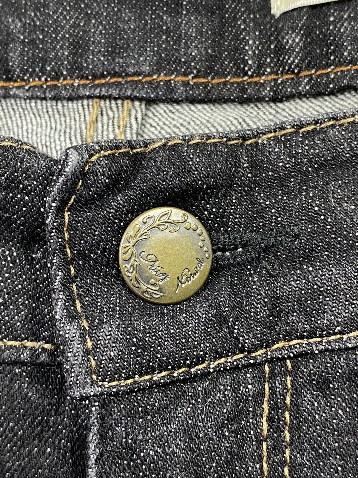 If Six Was Nine japanese brand navy natural jeans denim numbernine Size US 34 / EU 50 - 6 Thumbnail