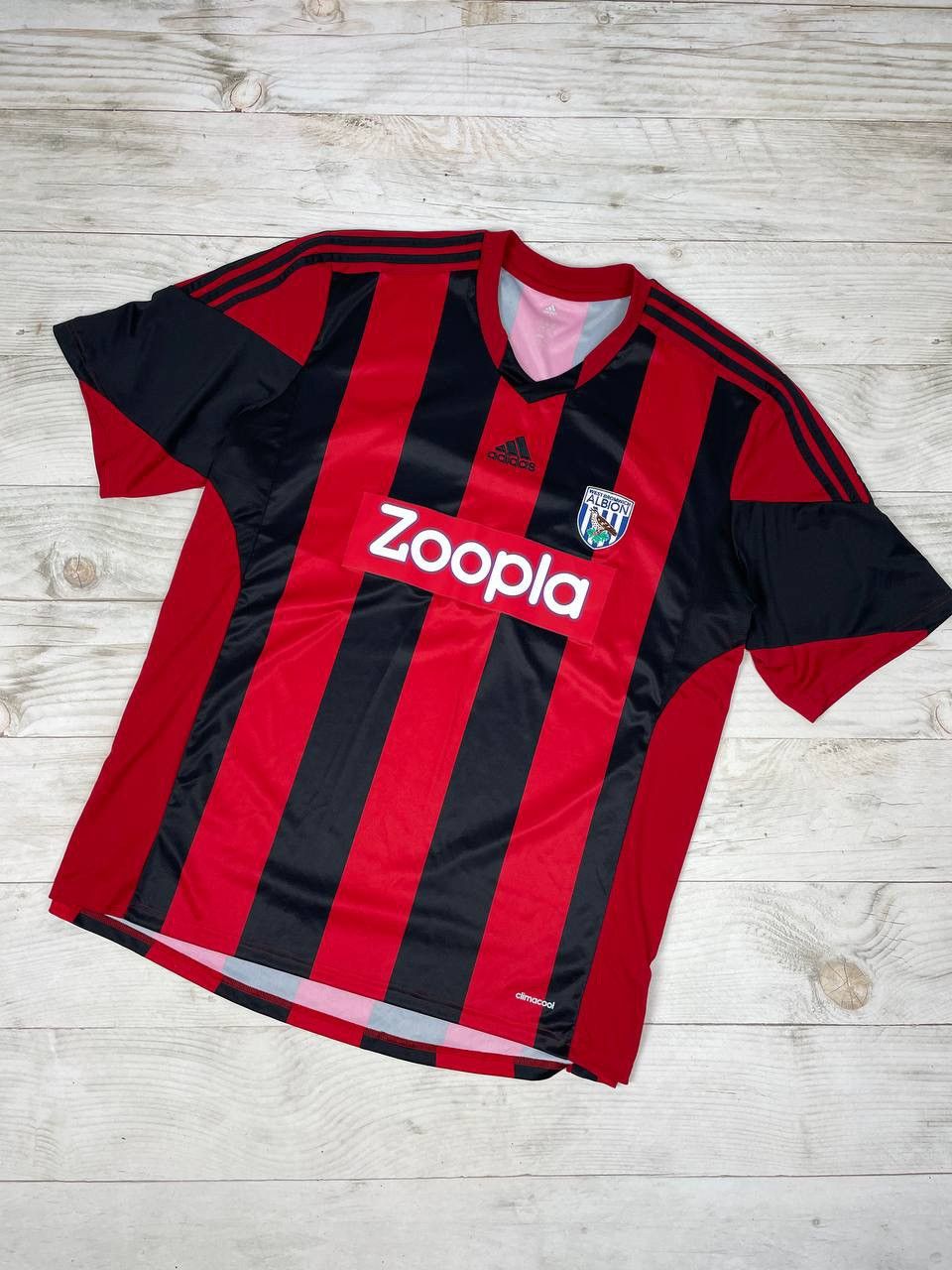 Adidas Adidas West Bromwich Albion 2013 2014 Away Shirt Jersey 3XL Size US XXL / EU 58 / 5 - 1 Thumbnail