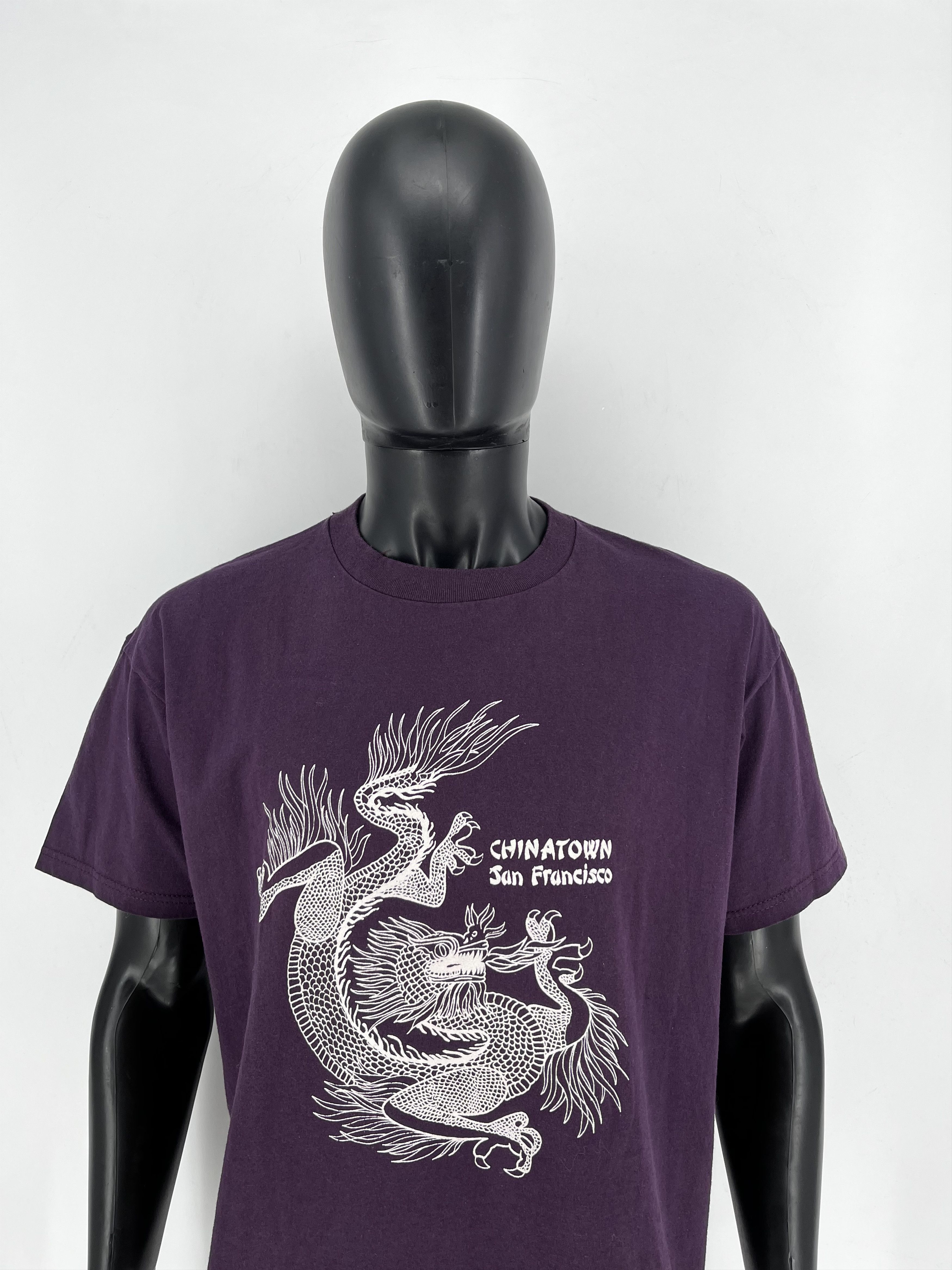 Other Vintage Y2k Washed AvantGarde Tribal Tee Dragon Streetwear L Size US L / EU 52-54 / 3 - 1 Thumbnail