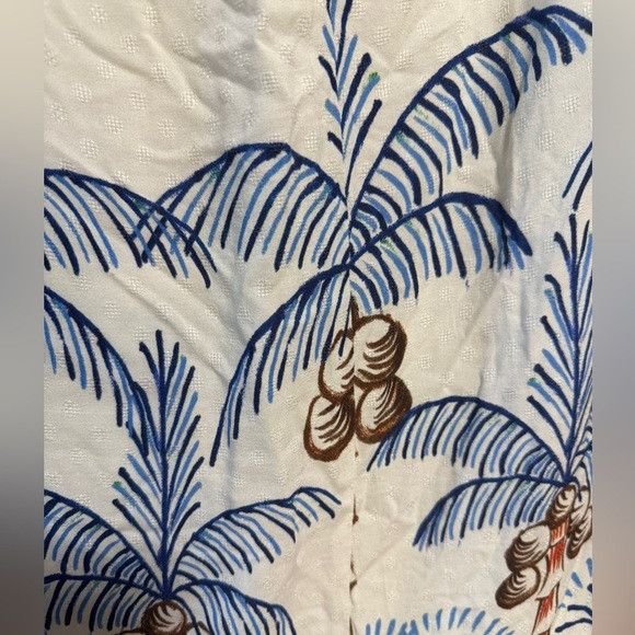 Farm Rio FARM Rio “Vai Catar Coquinho” Tropical Wrap Skirt – (Small) Size 24" / US 00 / IT 34 - 4 Thumbnail