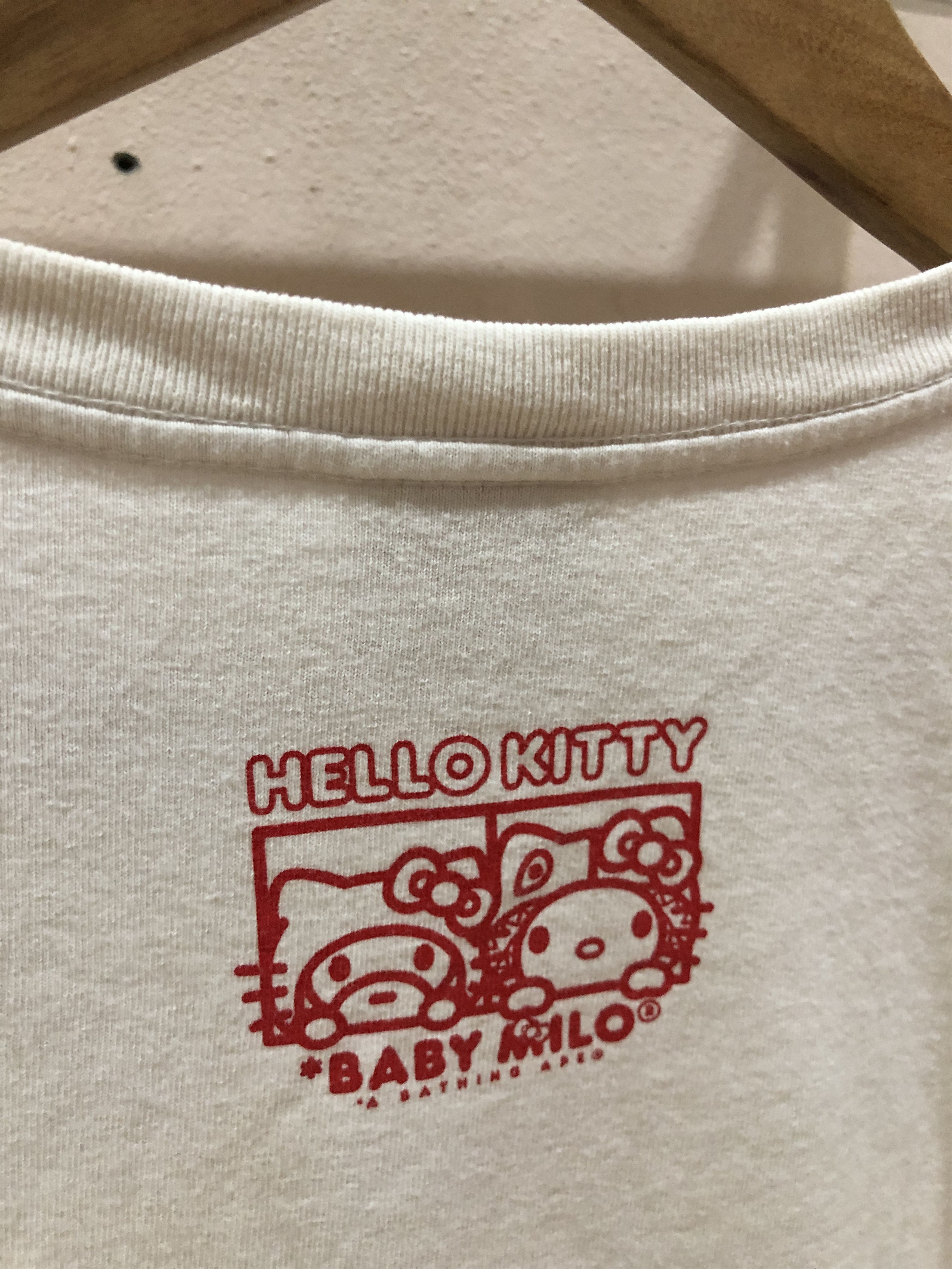 Bape 2015 A Bathing Ape x Hello Kitty Sanrio Tshirts Size US XXL / EU 58 / 5 - 5 Thumbnail