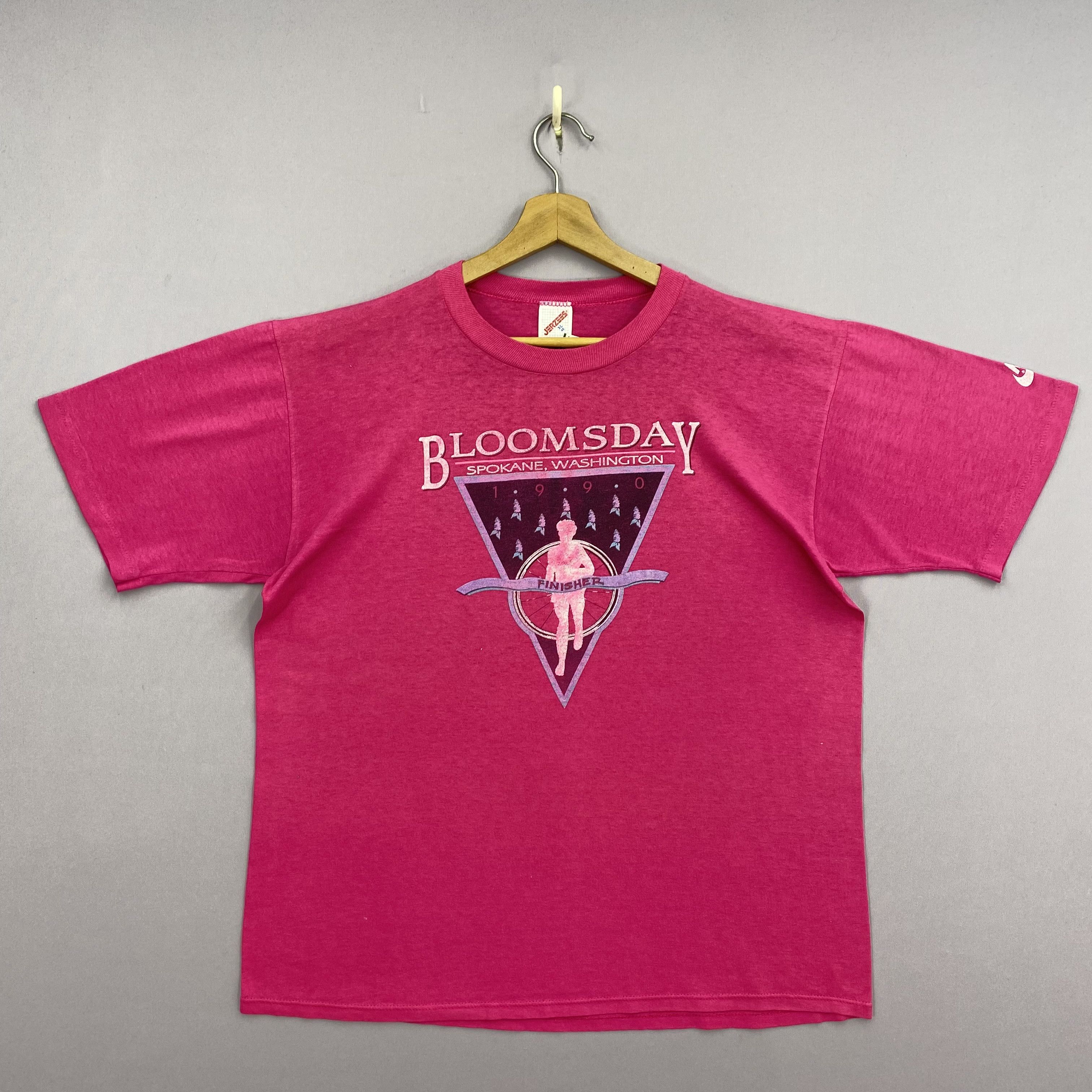 Nike Vintage 80s Nike Bloomsday T-Shirt Nike Swoosh 1984