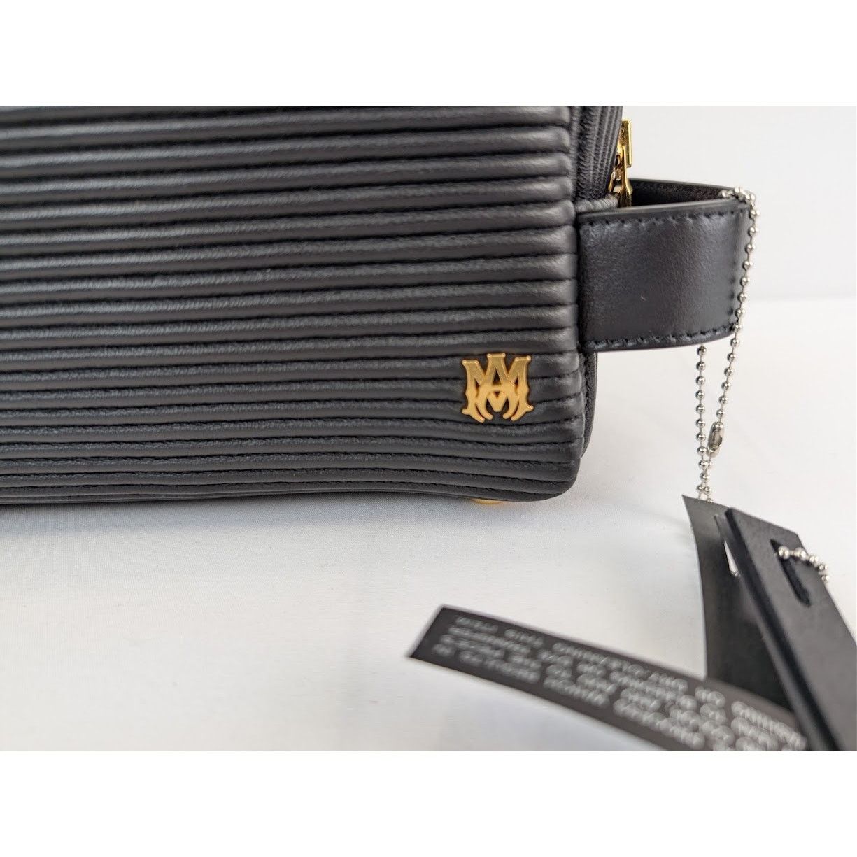 Amiri o1rshd1 Size: OS / Nappa MX1 Padding Beauty Case in Black Size ONE SIZE - 3 Thumbnail