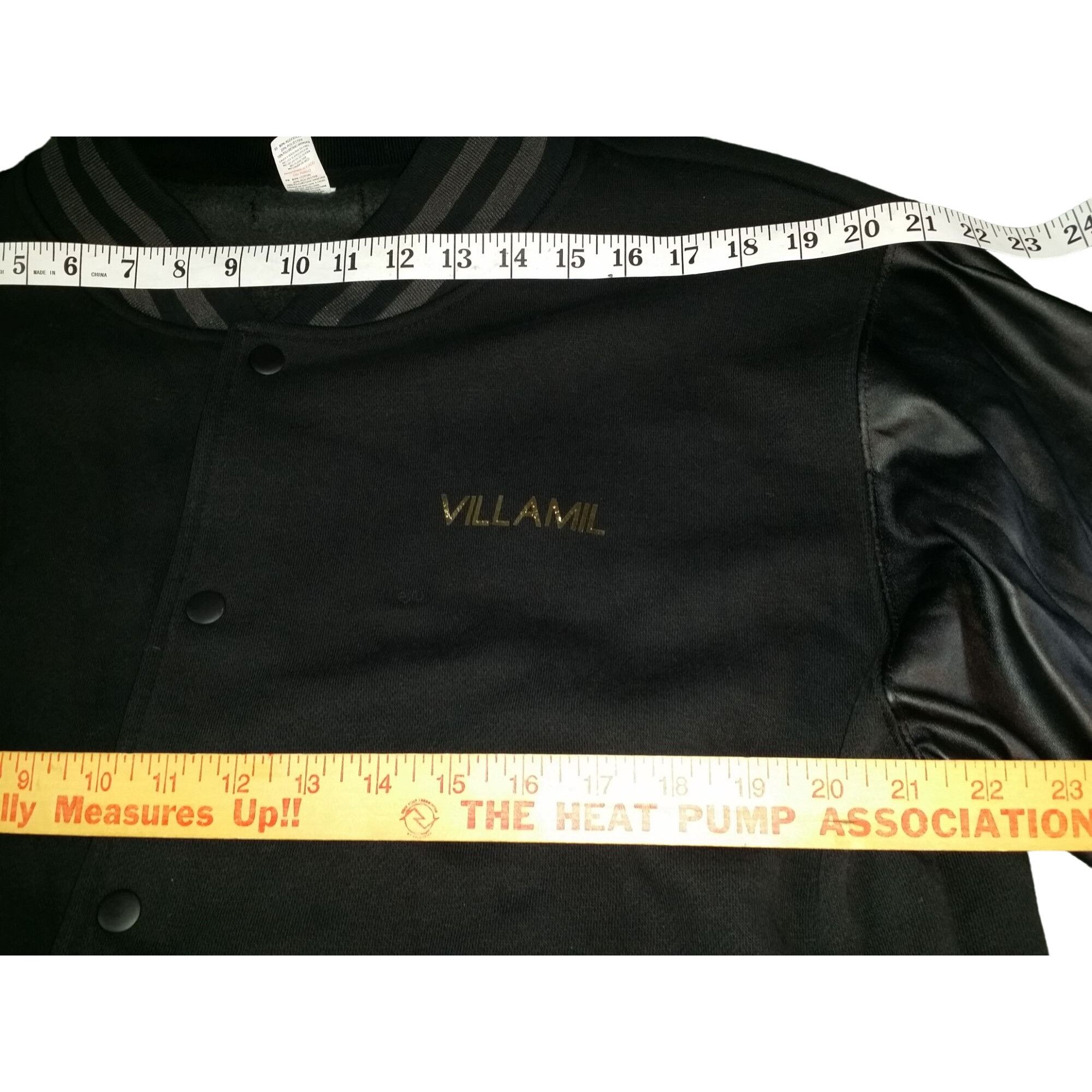 Other Thunder Basketball Varsity Jacket Men Sz XL Black Gray Just Size US XL / EU 56 / 4 - 3 Thumbnail