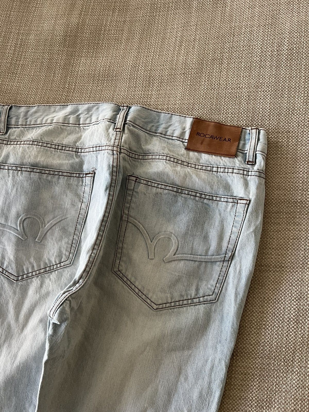 Rocawear × Vintage Vintage 💥 Rocawear Jeans Pants Size US 38 / EU 54 - 6 Thumbnail