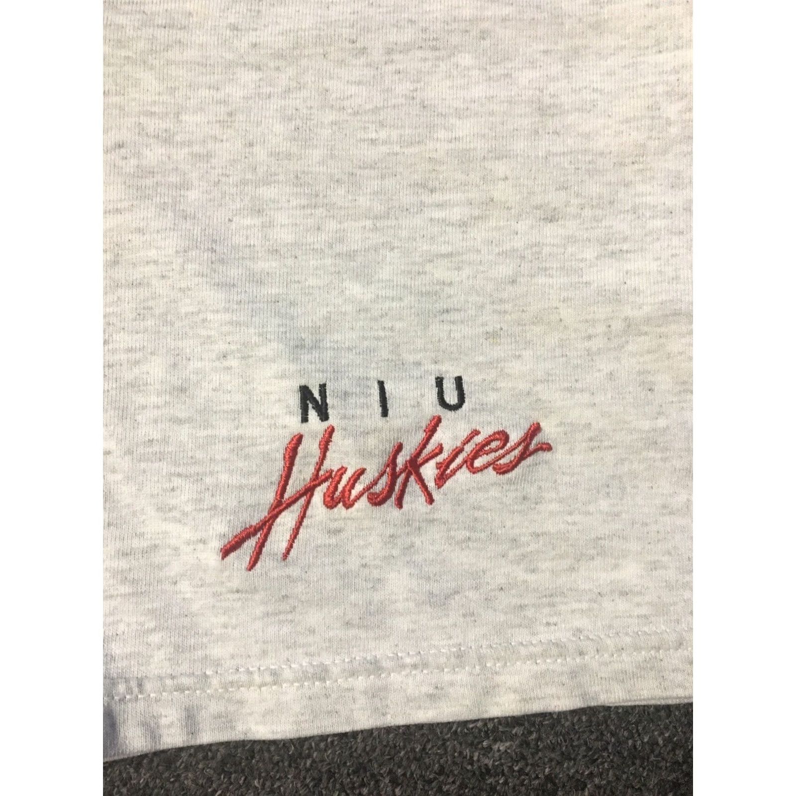 Champion VINTAGE Champion NIU Huskies Faded Shorts XL Men Gray 80s 90s Athletic USA Grunge Nautical Colleg e Track & Field Size US 36 / EU 52 - 2 Thumbnail