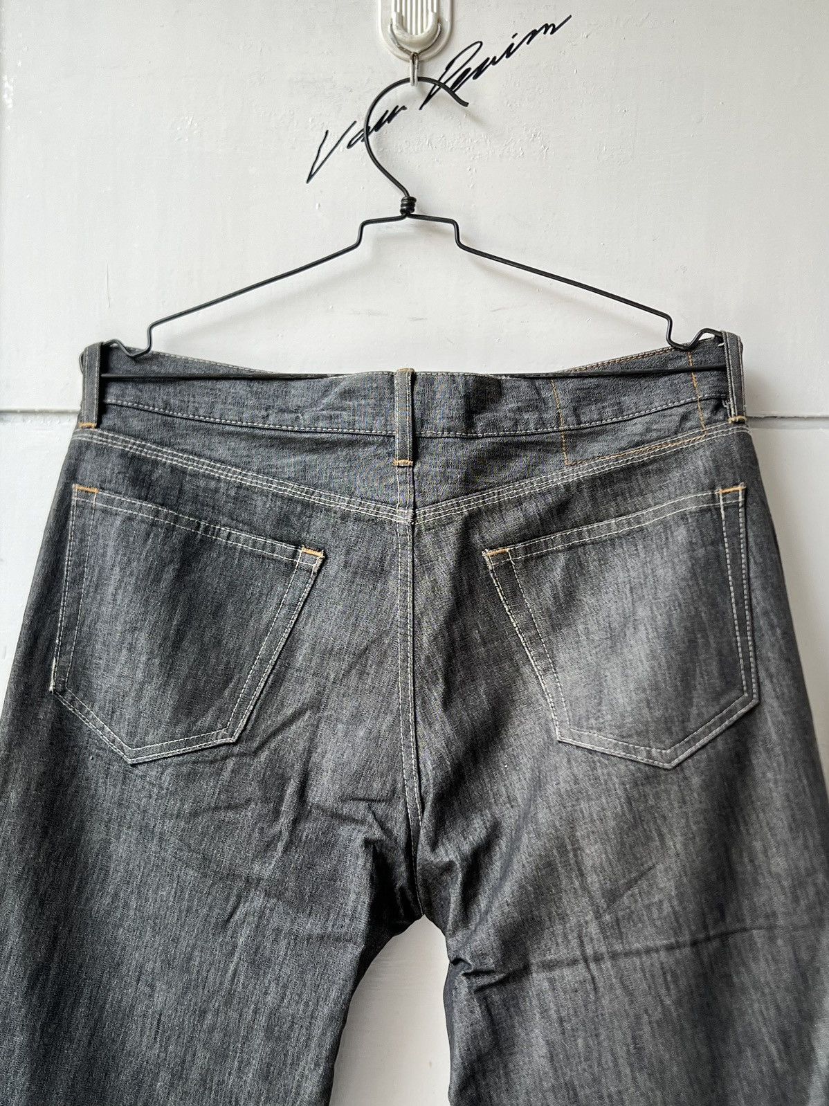 Yohji Yamamoto INED Yohji Yamamoto Denim Long Pants Size US 32 / EU 48 - 5 Thumbnail