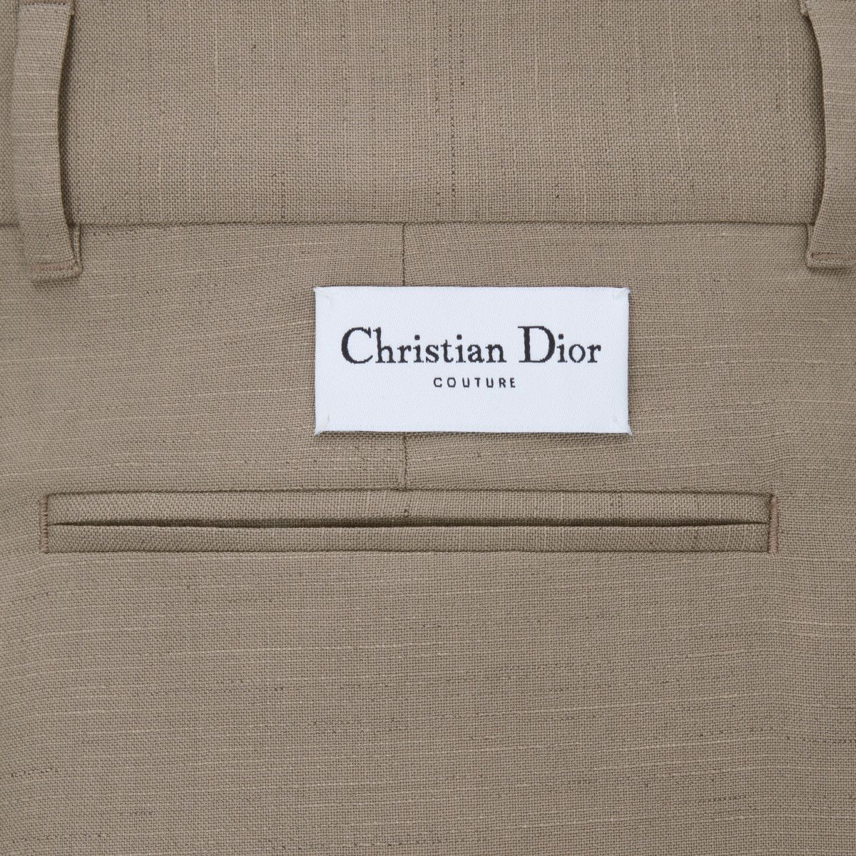 Dior o1bcso1str0125 Tailored Chinos in Brown Size US 30 / EU 46 - 3 Thumbnail