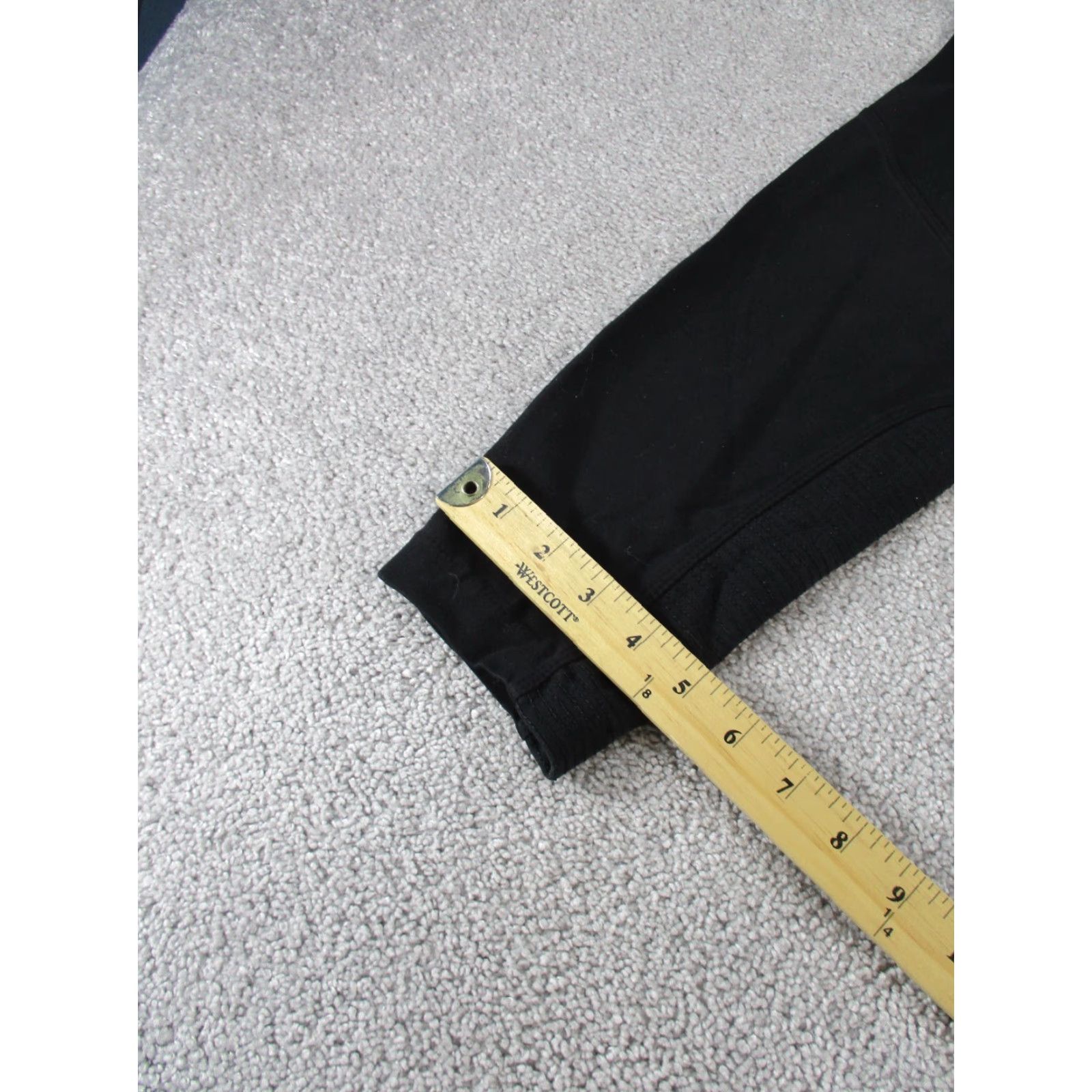 Athleta Athleta Ponte Moto 2.0 Pants Womens 12 Black Stretch Skinny Jegging Slim Fit Skinny Size 34" / US 12 / IT 48 - 5 Thumbnail