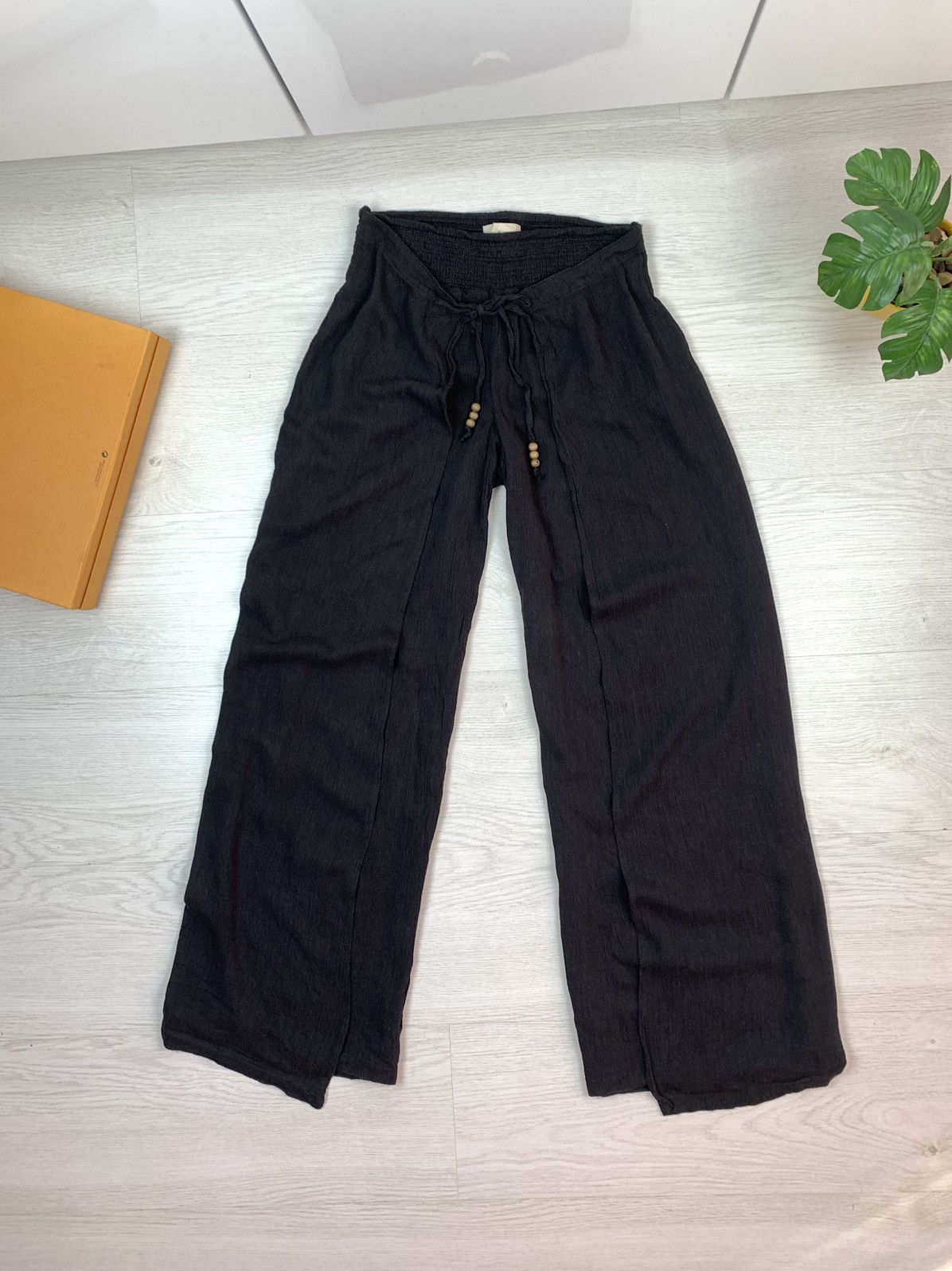 Denim & Supply Ralph Lauren Denim Supply Ralph Lauren Wrap Womens Wideleg Pants Size XS Size 27" / US 4 / IT 40 - 1 Thumbnail