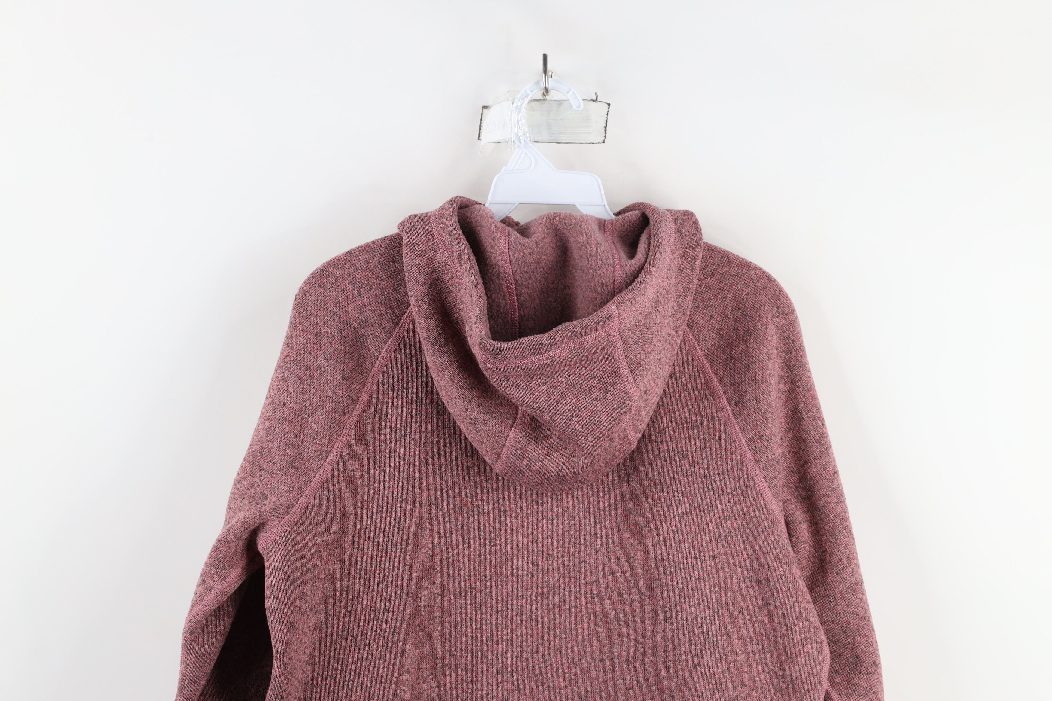 The North Face × Vintage The North Face Crescent Hooded 1/4 Zip Fleece Sweater Size M / US 6-8 / IT 42-44 - 11 Thumbnail