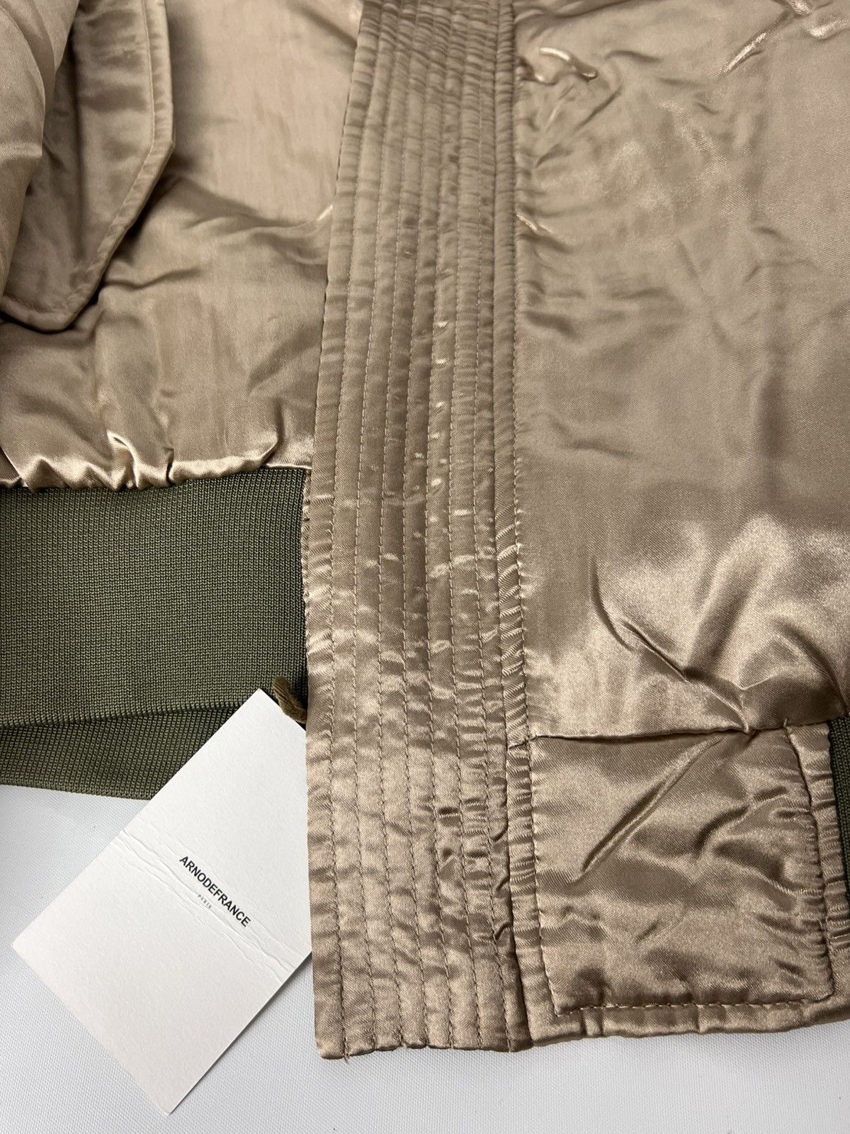 Arno De France Brand New 2017 ARNODEFRANCE Reversible Silk Bomber Jacket Size US L / EU 52-54 / 3 - 10 Thumbnail