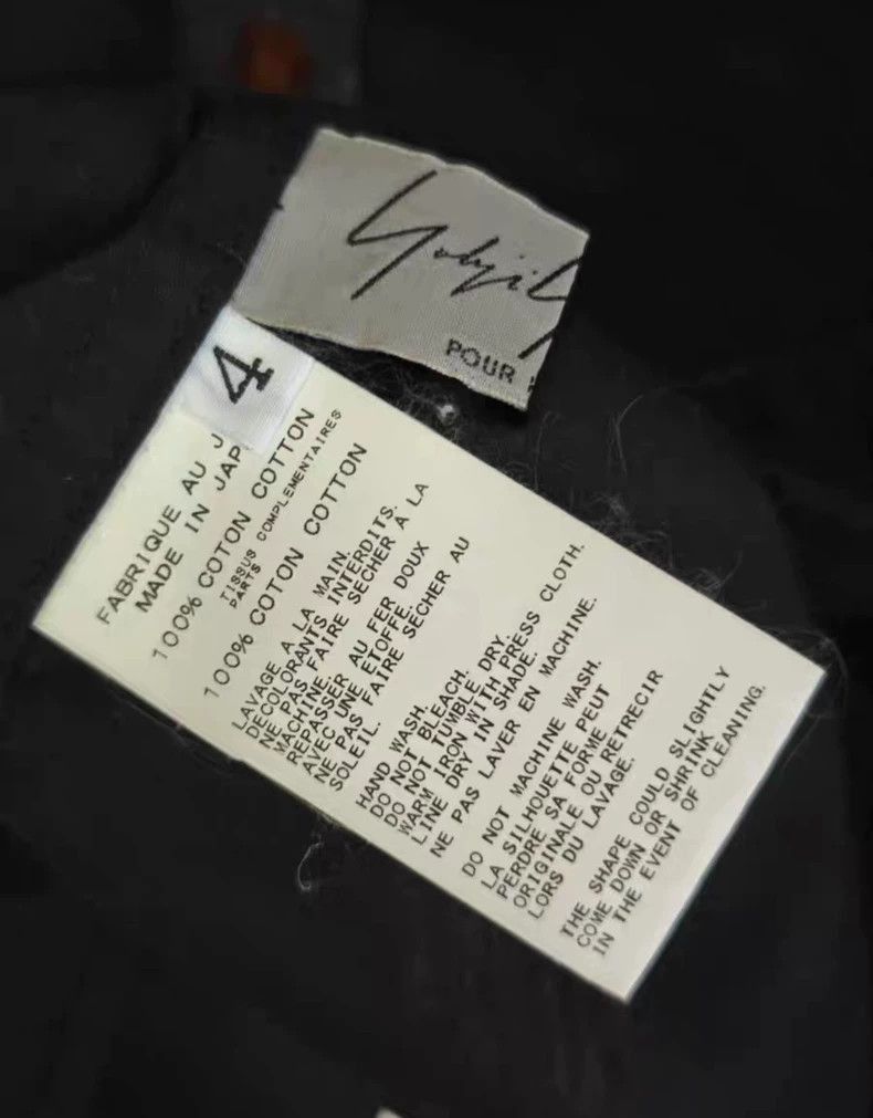 Yohji Yamamoto Yohji Yamamoto Yohji Yamamoto Black Collarless Shirt Size US S / EU 44-46 / 1 - 3 Thumbnail