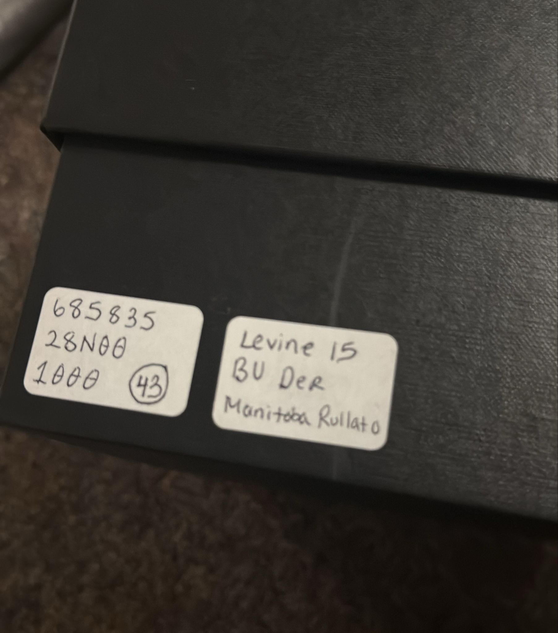 Saint Laurent Paris o1rshd1 Q:2 / Levine 15 Derby Shoes in Nero Size US 10 / EU 43 - 21 Thumbnail
