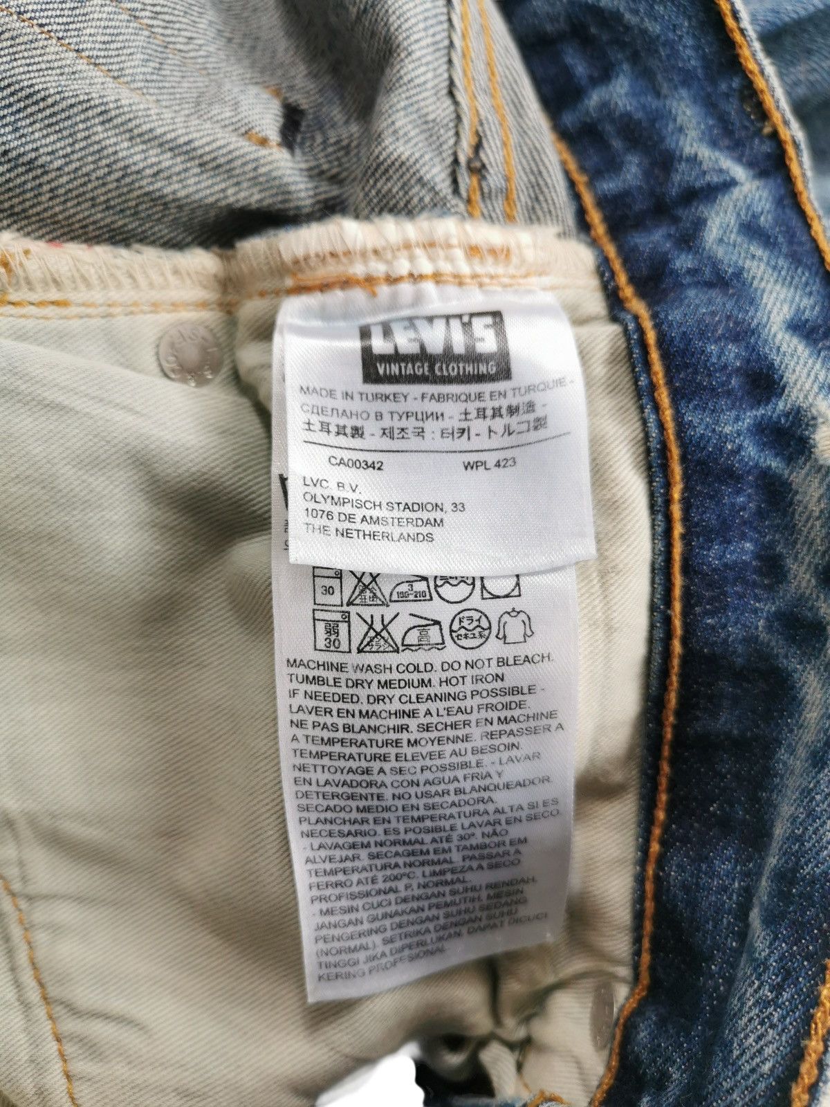 Levi's Vintage Clothing Master Of Jeans Levis vintage clothing - A888 Size US 29 - 11 Thumbnail