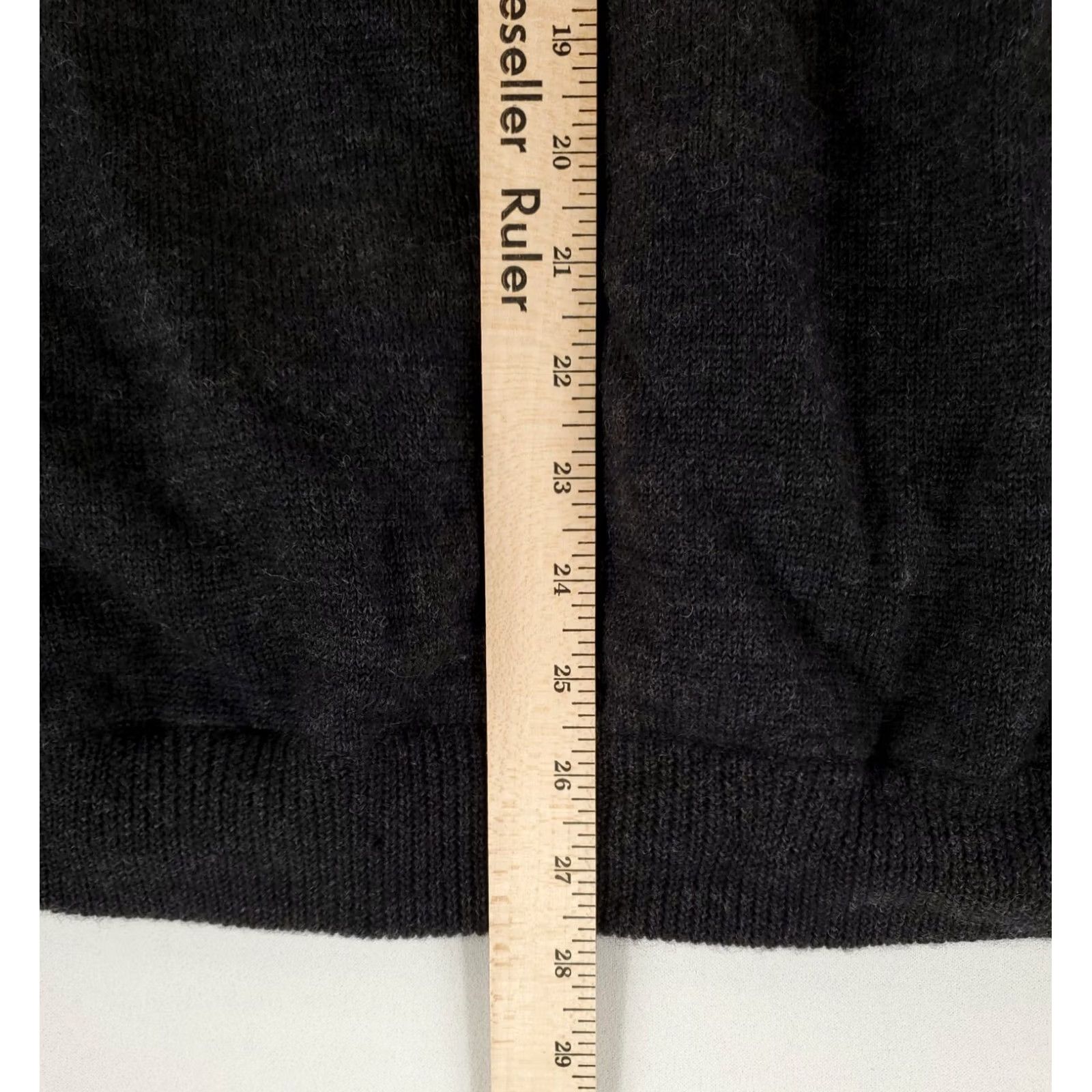 Vintage Cabela's Sweater 100% Wool 1/4 Zip Lined Insulated Pullover Gray Elbow Mens 3XL Size US XXL / EU 58 / 5 - 7 Thumbnail