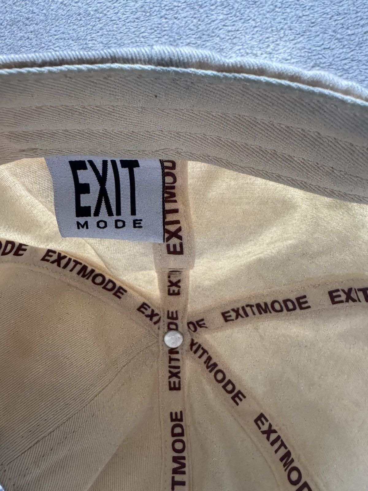Other Blind/No Plan Washed Distressed Raw Edge Adjustable Cap Size ONE SIZE - 7 Thumbnail