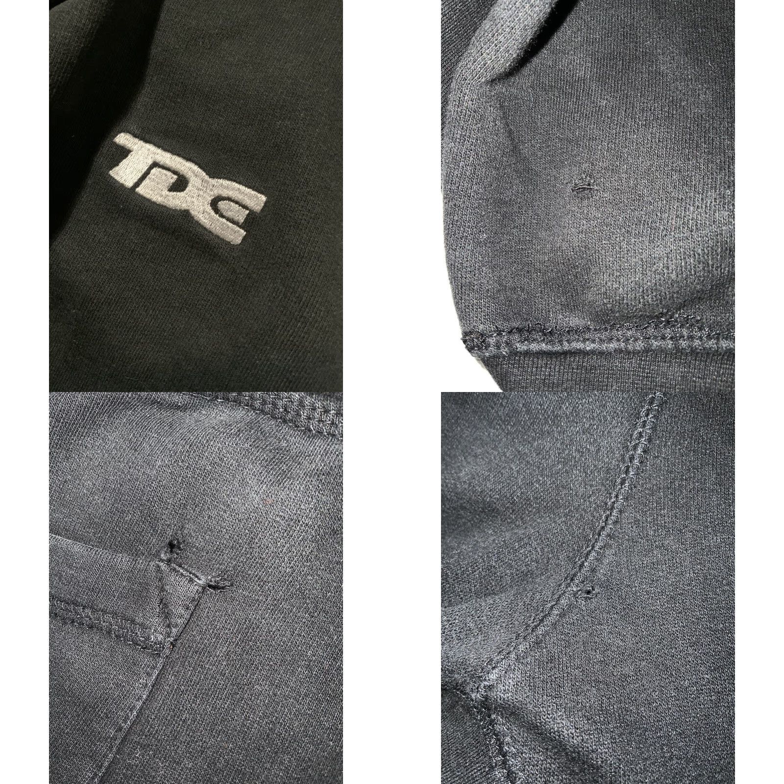 Vintage TDE Top Dawg Entertainment Kendrick Lamar Black Fleece Jogger Sweatpants L Mens Size US L / EU 52-54 / 3 - 8 Thumbnail