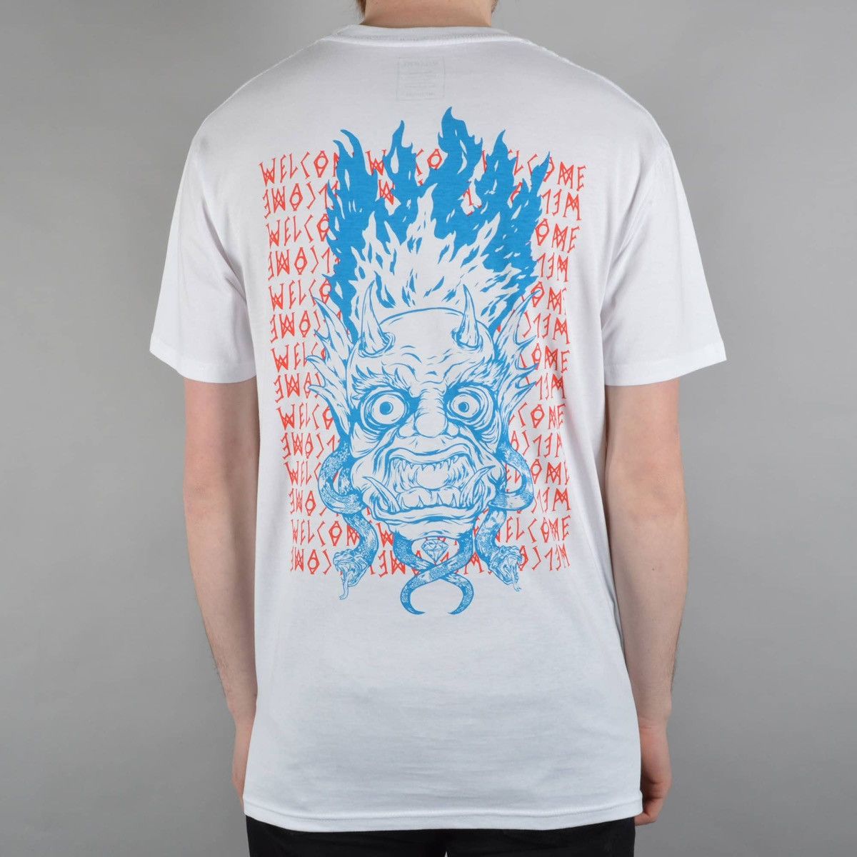 Welcome Skateboards 🇺🇸 Y2K Welcome Skateboards Archive Anarchy T-Shirt Rare Retro Size US XL / EU 56 / 4 - 2 Thumbnail