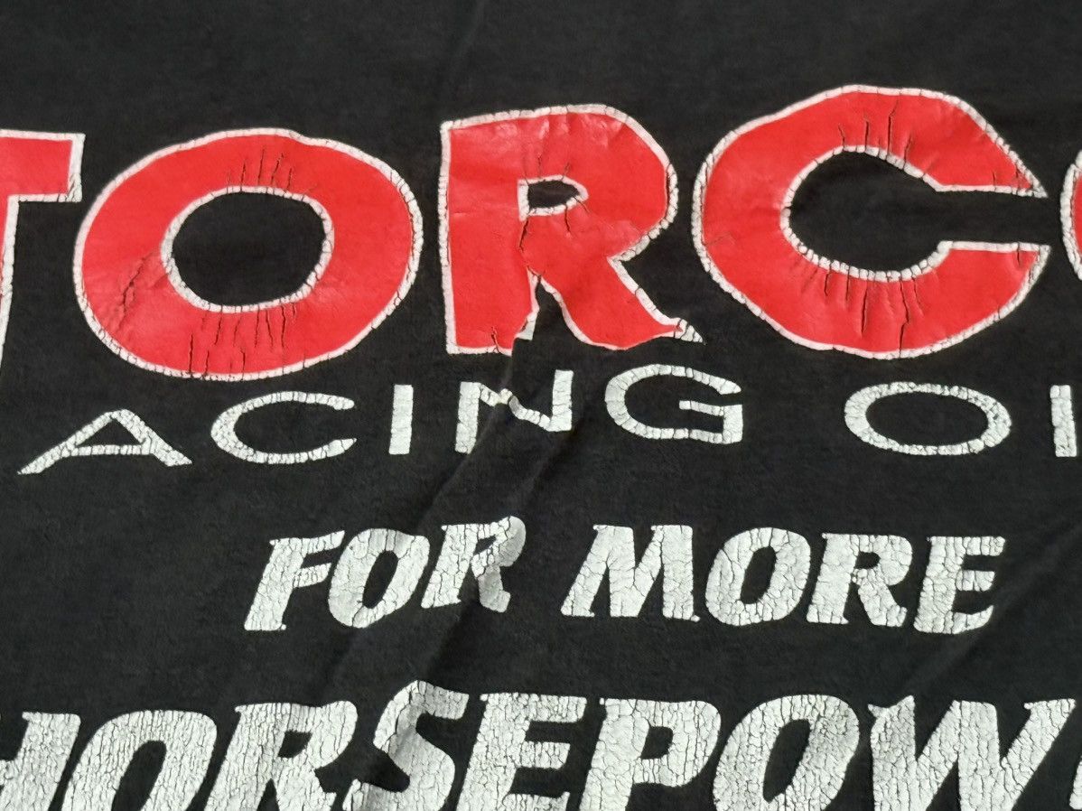 Vintage Vintage 90s Torco Racing Oil T Shirt Racing Size US L / EU 52-54 / 3 - 12 Thumbnail