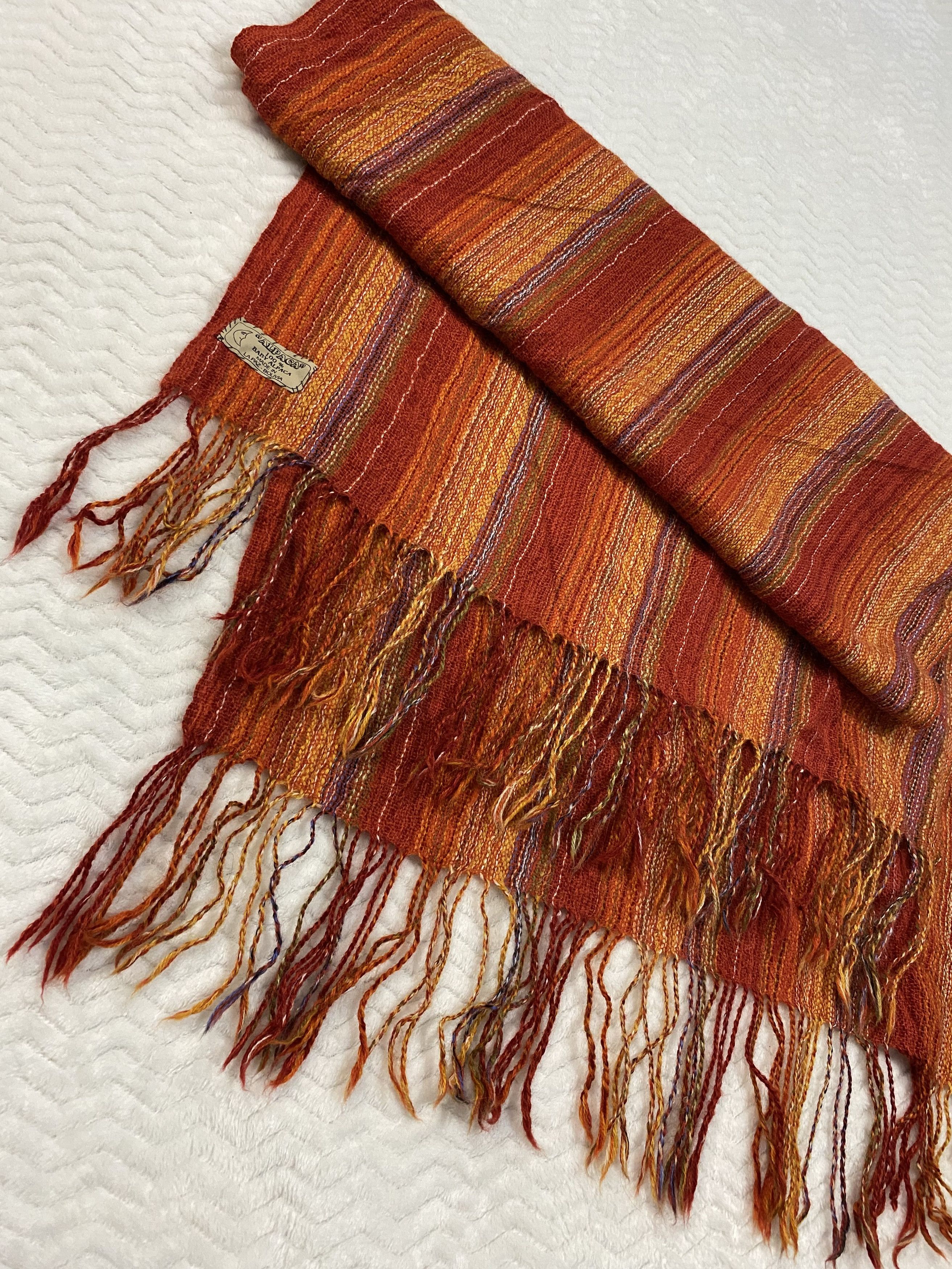 Vintage "BABY ALPACA" SCARF Size ONE SIZE - 1 Thumbnail
