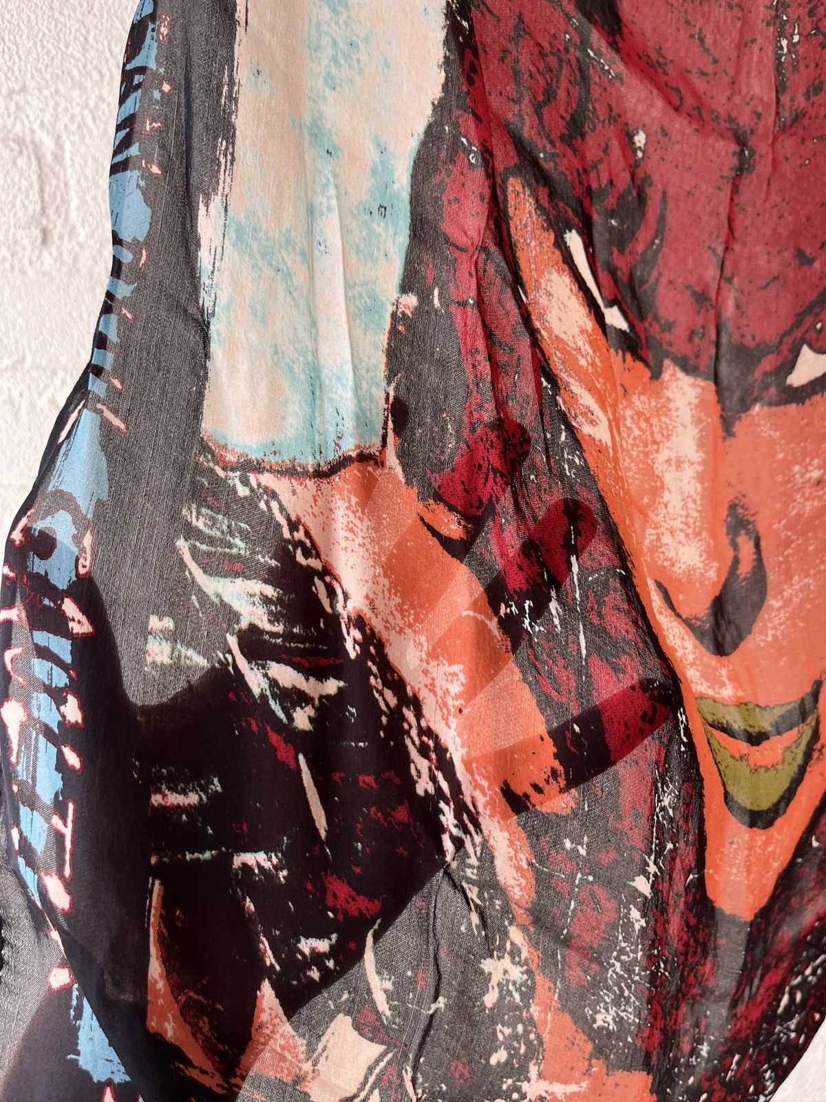 Jean Paul Gaultier Jean Paul Gaultier vinage silk scarf mesh y2k avant-garde Size ONE SIZE - 6 Thumbnail