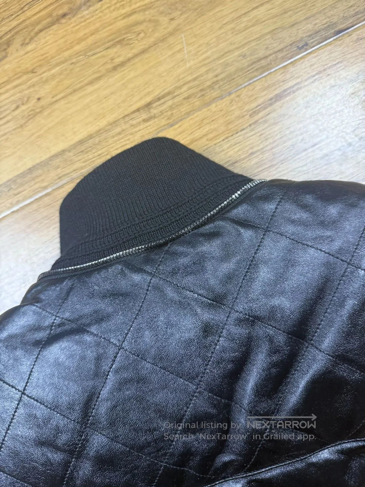 Bally Bally Men's Leather Down Jacket. Size US M / EU 48-50 / 2 - 8 Thumbnail