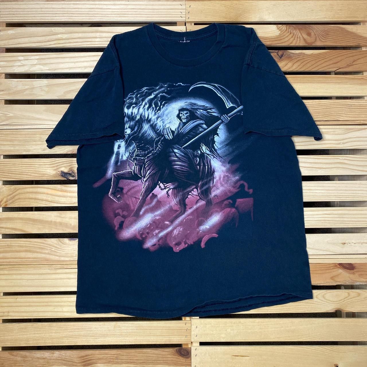Other Grim Reaper Black Y2K Tee Size Large Size US L / EU 52-54 / 3 - 1 Thumbnail