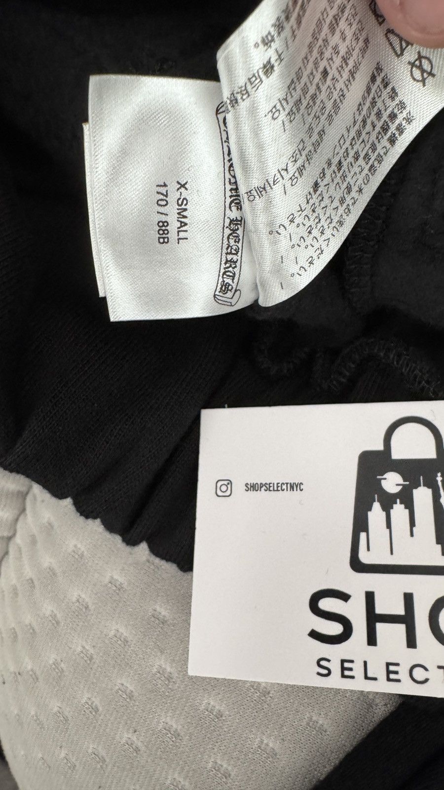 Chrome Hearts BRAND NEW CHROME HEARTS VERTICAL LOGO BANNER SWEATPANTS Size US 28 / EU 44 - 3 Thumbnail