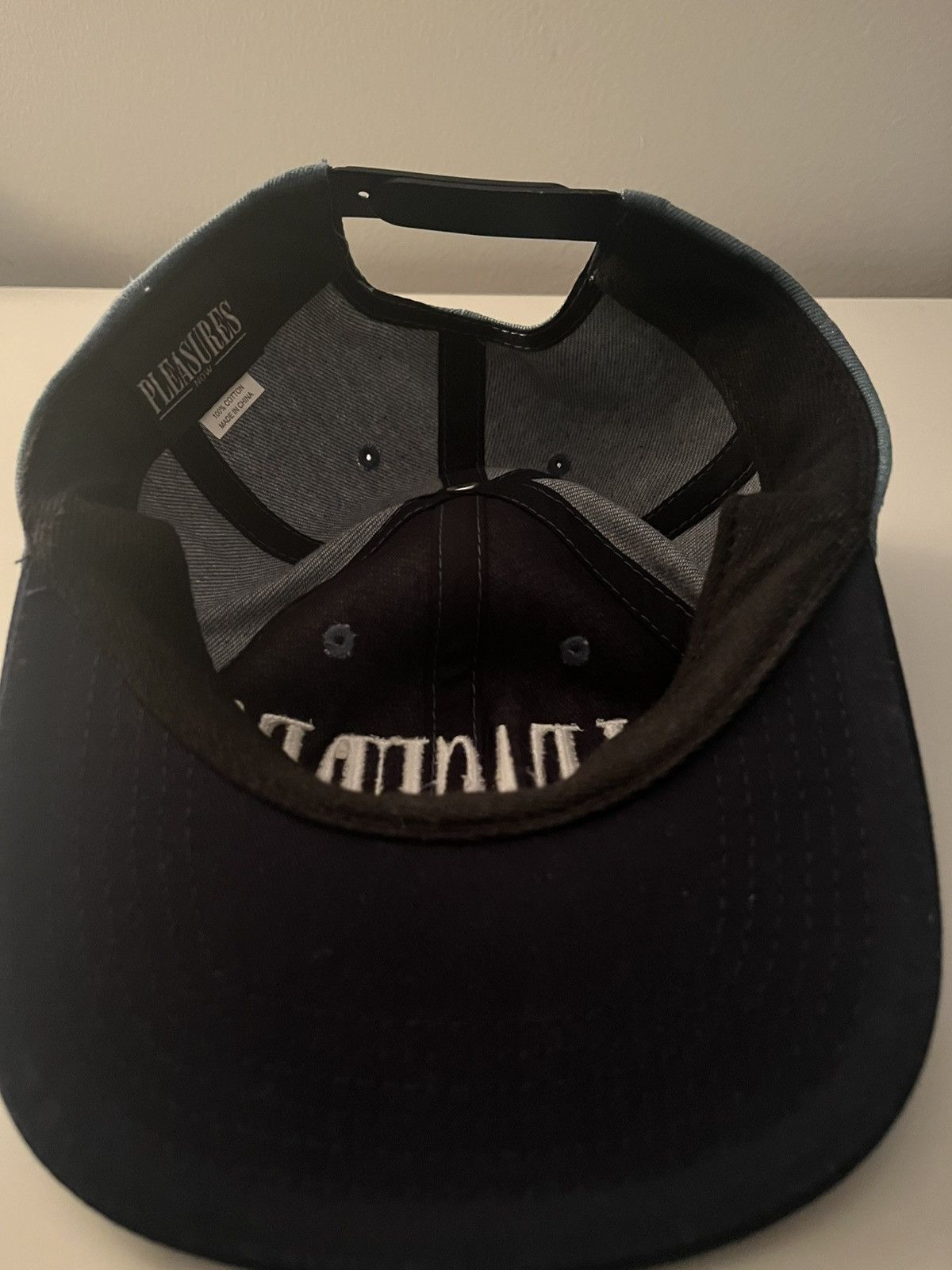 Pleasures PLEASURES NOW snapback cap Blue/Navy Size ONE SIZE - 3 Thumbnail