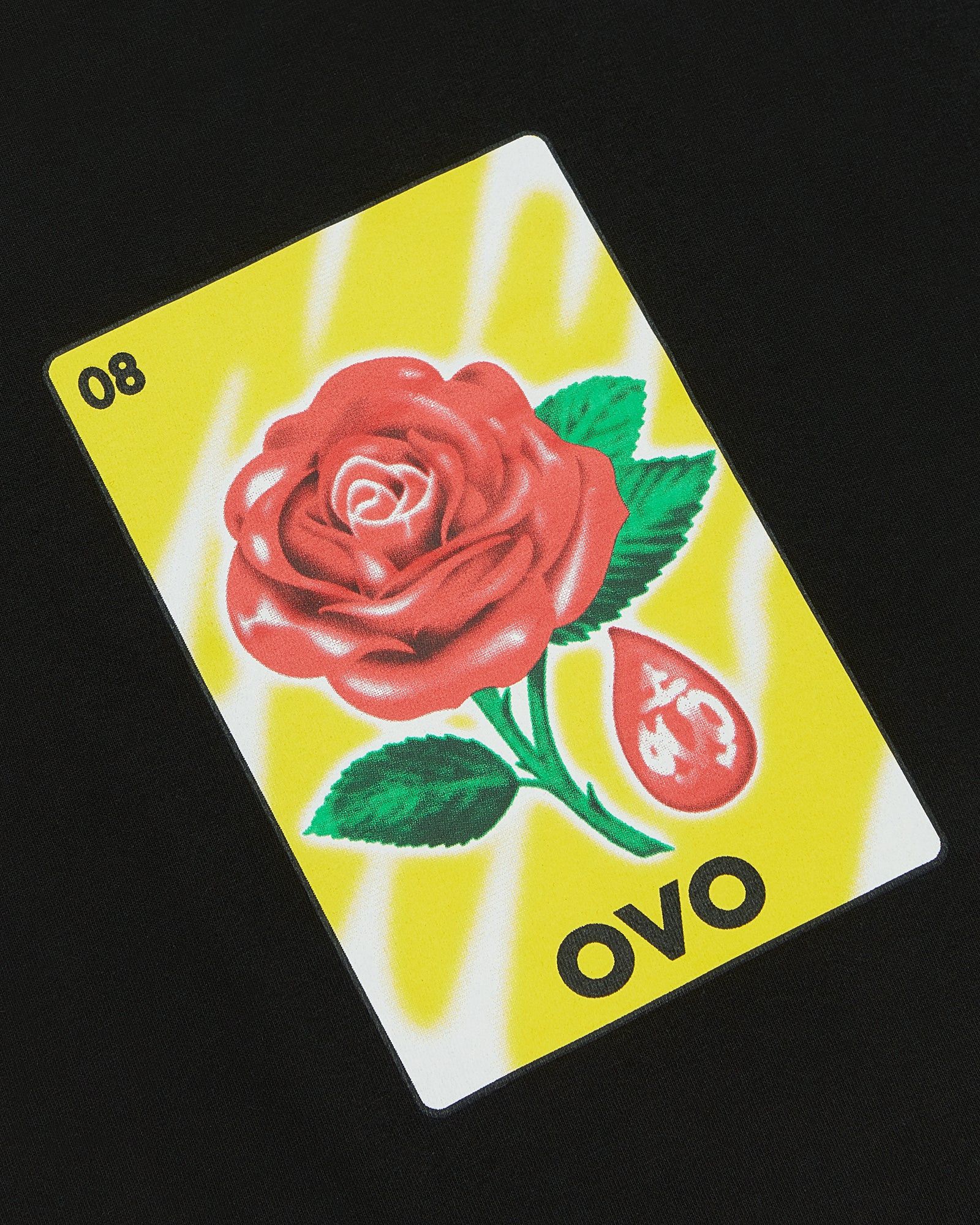 *RARE* OVO SANDRA'S ROSE BLACK T-SHIRT TEE XXXL