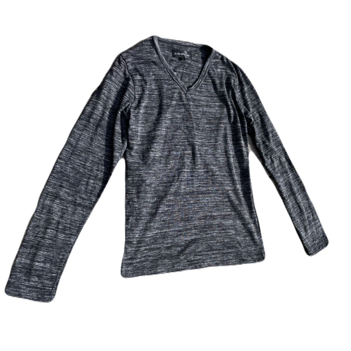 If Six Was Nine 2000s Japanese archive Vkei Drape V-neck Long Sleeve Tee Size US S / EU 44-46 / 1 - 3 Thumbnail