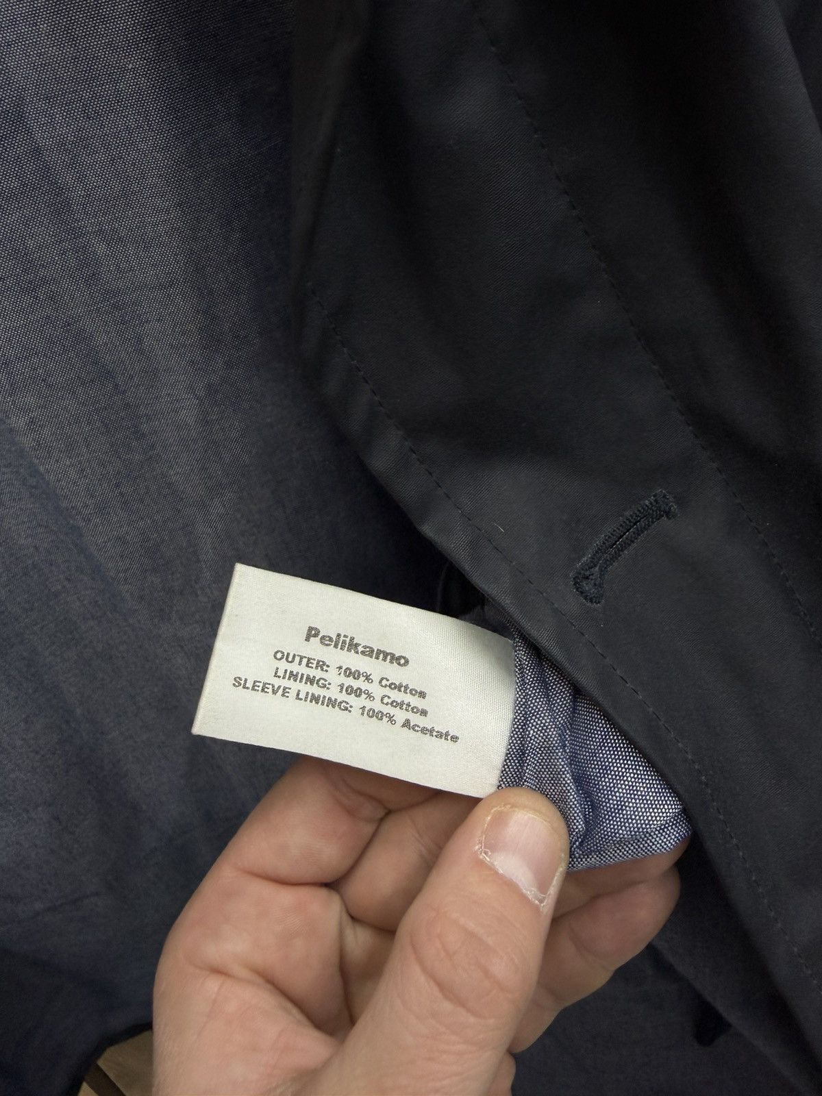 Other Pelikamo Zurich Waxed Hooded Jacket Navy Size 48 Size US M / EU 48-50 / 2 - 12 Thumbnail
