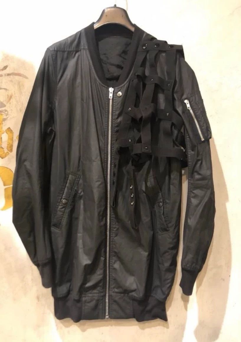 Rick Owens Rick Owens runway jacket with detachable mesh top Size US M / EU 48-50 / 2 - 1 Thumbnail