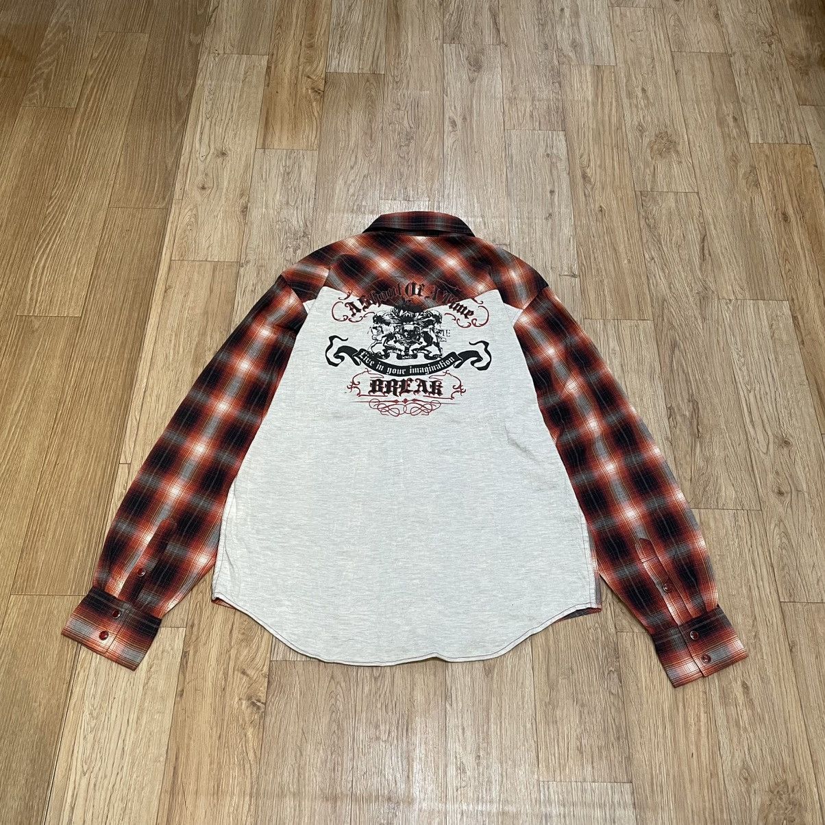 In The Attic In The Attic Shadow Hybrid Shirt Punk Style Size US L / EU 52-54 / 3 - 8 Thumbnail