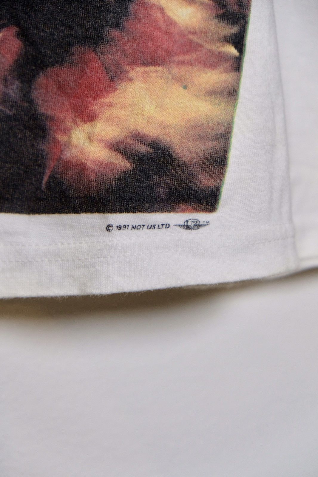 Band Tees × Vintage Rare 1991 vintage Official U2 1991 Promo 'Achtung Baby' tee Size US XL / EU 56 / 4 - 3 Thumbnail