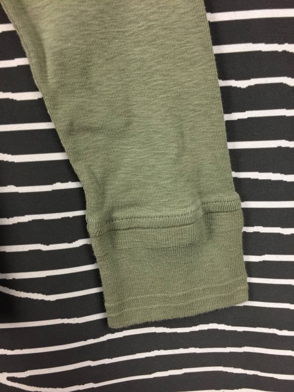Polo Ralph Lauren Vtg Polo Ralph Lauren Olive Green Cotton V-Neck Cardigan Size US L / EU 52-54 / 3 - 5 Thumbnail