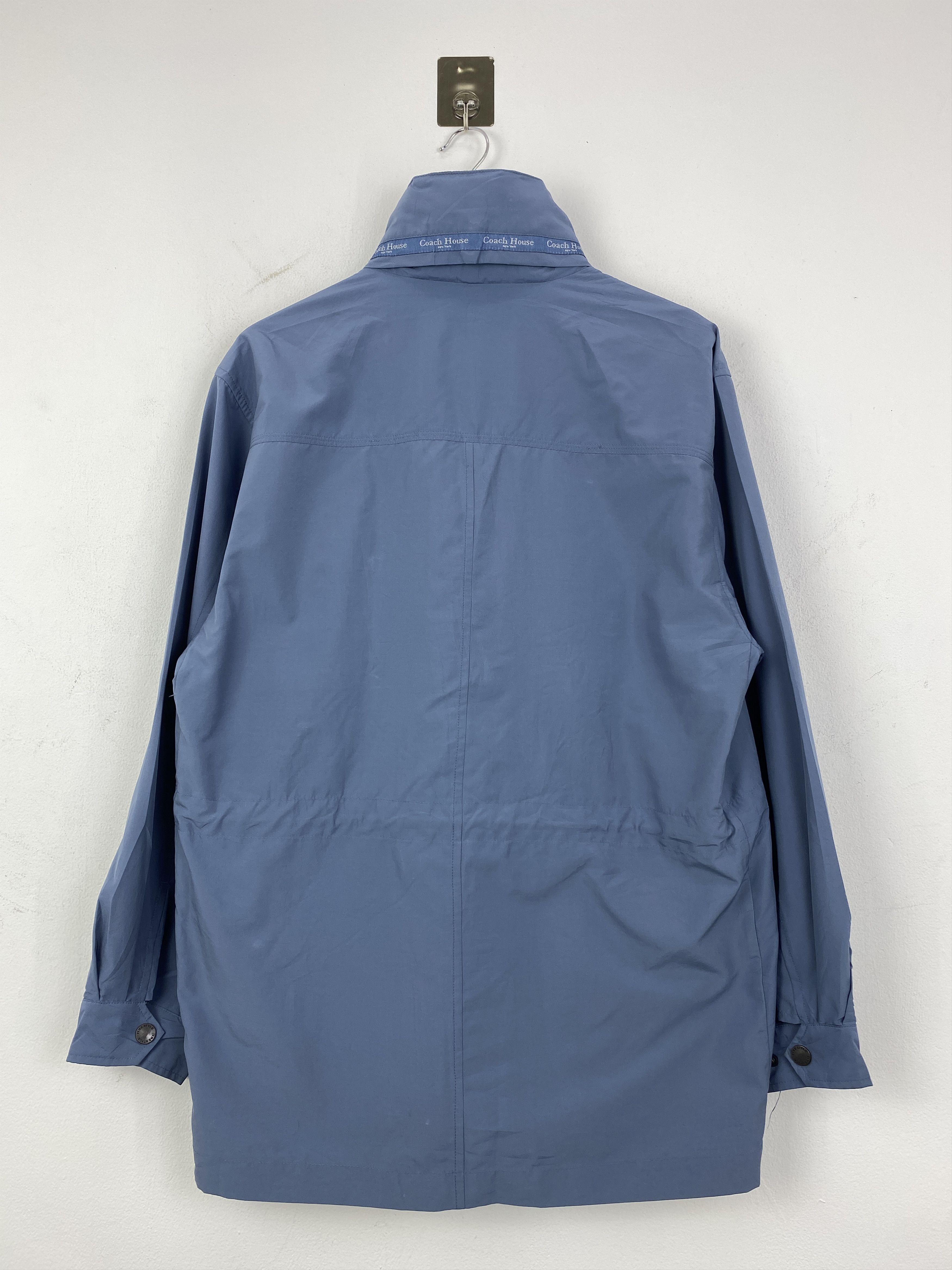 Japanese Brand Vintage 90s Coach House Windbreaker Stand Collar JA0214 Size US M / EU 48-50 / 2 - 2 Thumbnail