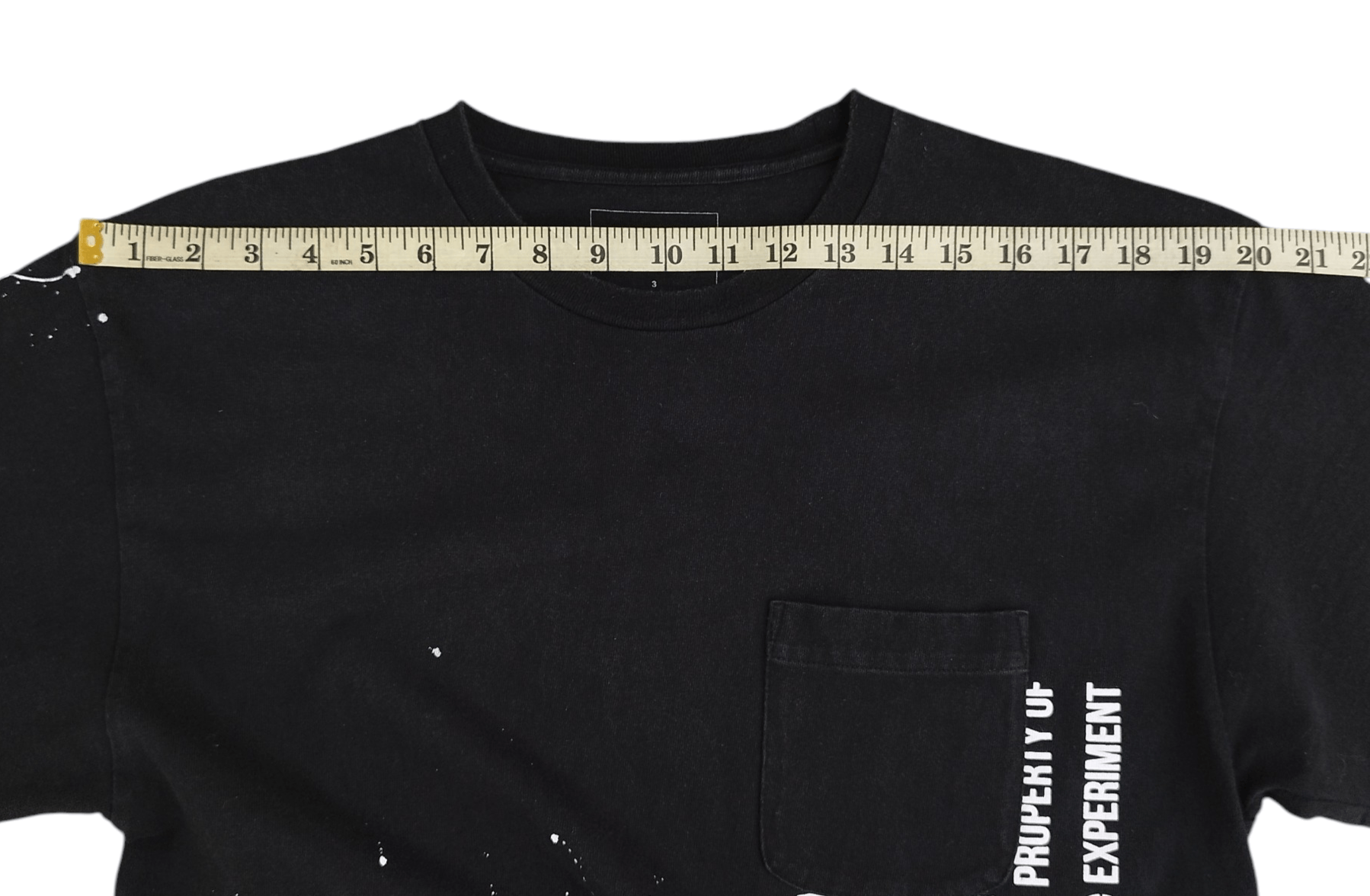 uniform experiment Uniform experiment fragment paint spots pocket tee Size US L / EU 52-54 / 3 - 10 Thumbnail
