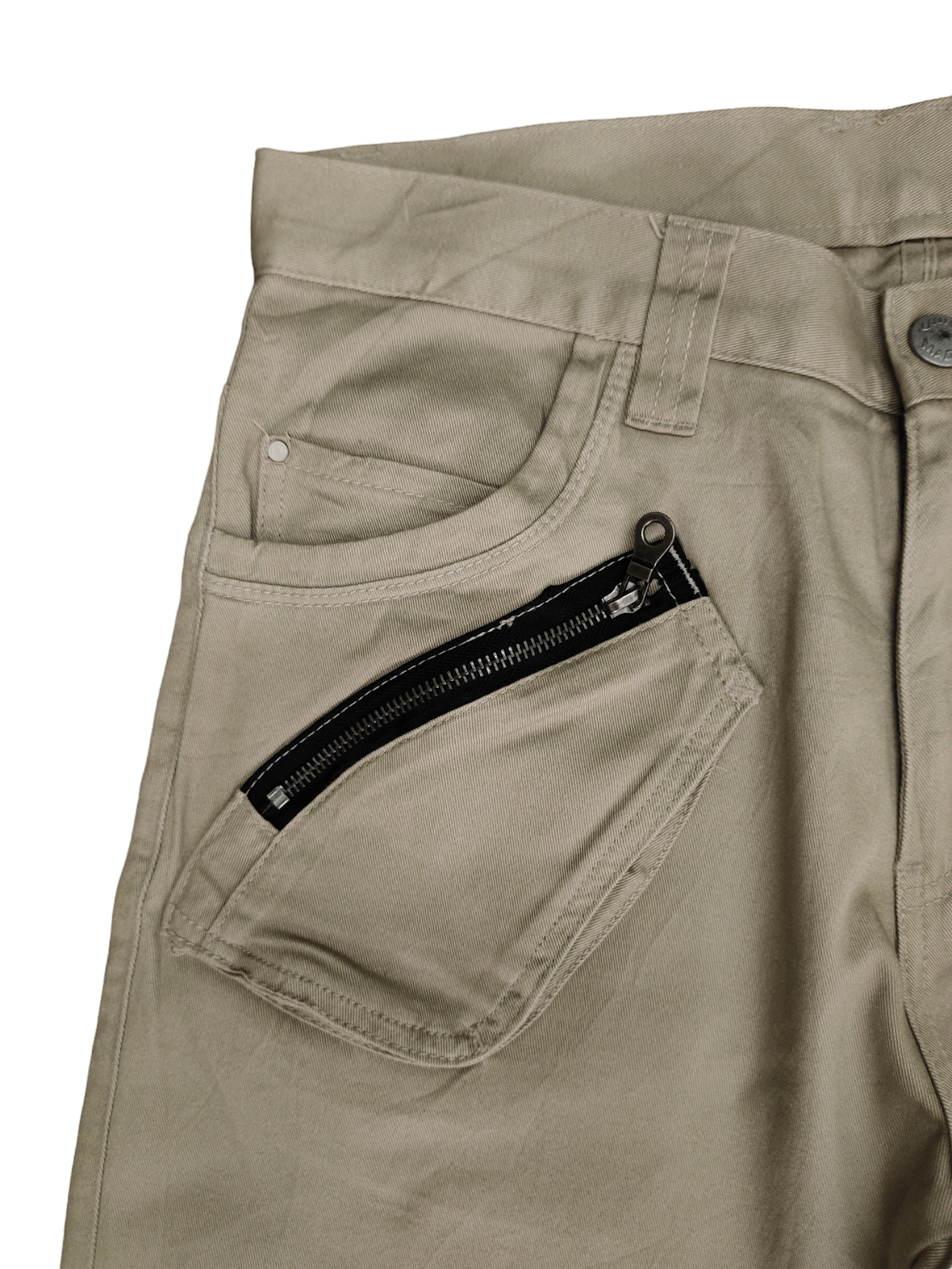 PPFM PPFM Curve Cut Chinos Pants Streetwear Size US 30 / EU 46 - 4 Thumbnail