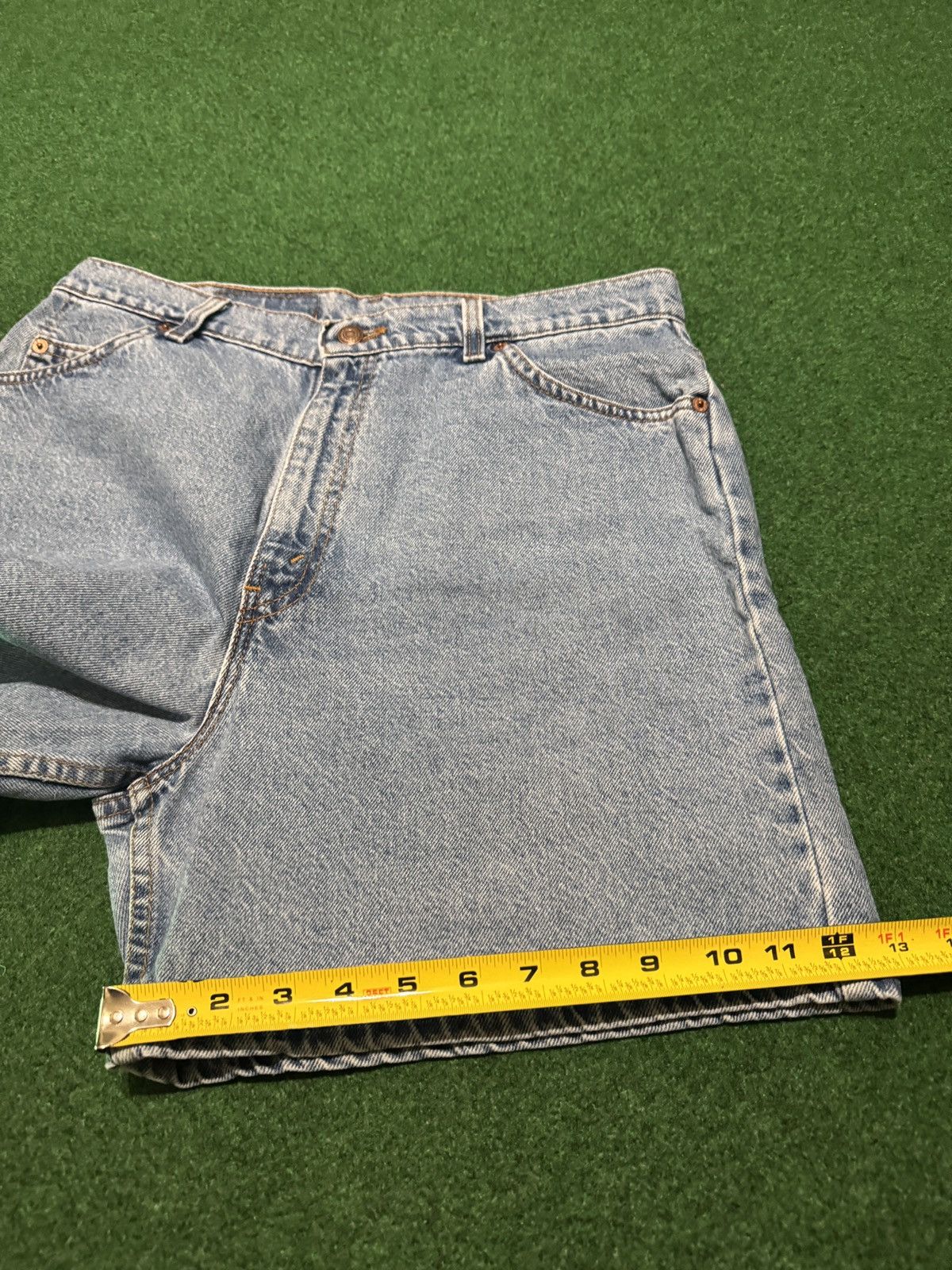 Levi's Vintage Clothing Levi's High Rise Women's 14 Jorts Vintage 920 7” Jean Shorts Size 36" / US 14 / IT 50 - 8 Thumbnail