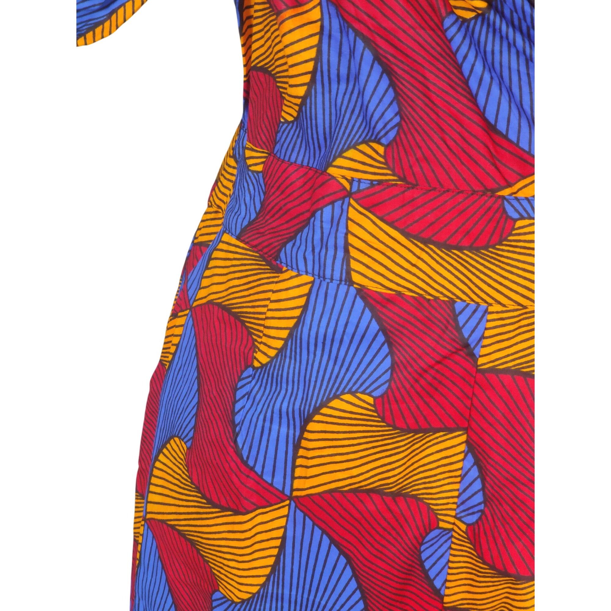 Other L'aviye Off Shoulder Ankara Jumpsuit L Multicolor African Co Size L / US 10 / IT 46 - 11 Thumbnail