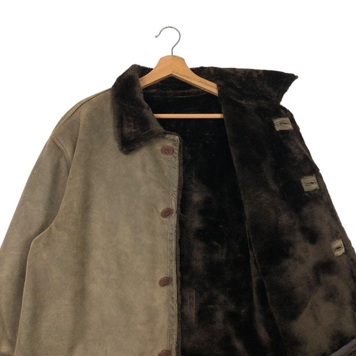 Japanese Brand 🔥VINTAGE GENUINE LEATHER JACKET MEN’S CLUB ISSEY MIYAKE Size US L / EU 52-54 / 3 - 14 Thumbnail