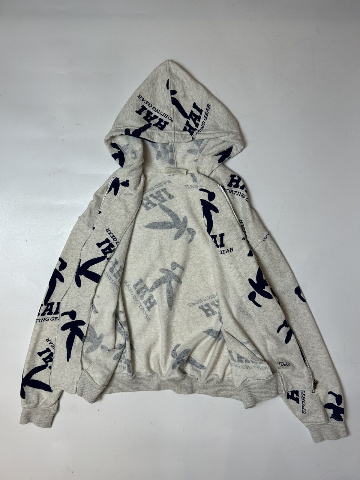 Hai Sporting Gear × Issey Miyake × Japanese Brand HAI SPORTING GEAR HOODIE SWEATSHIRT Size US M / EU 48-50 / 2 - 2 Thumbnail