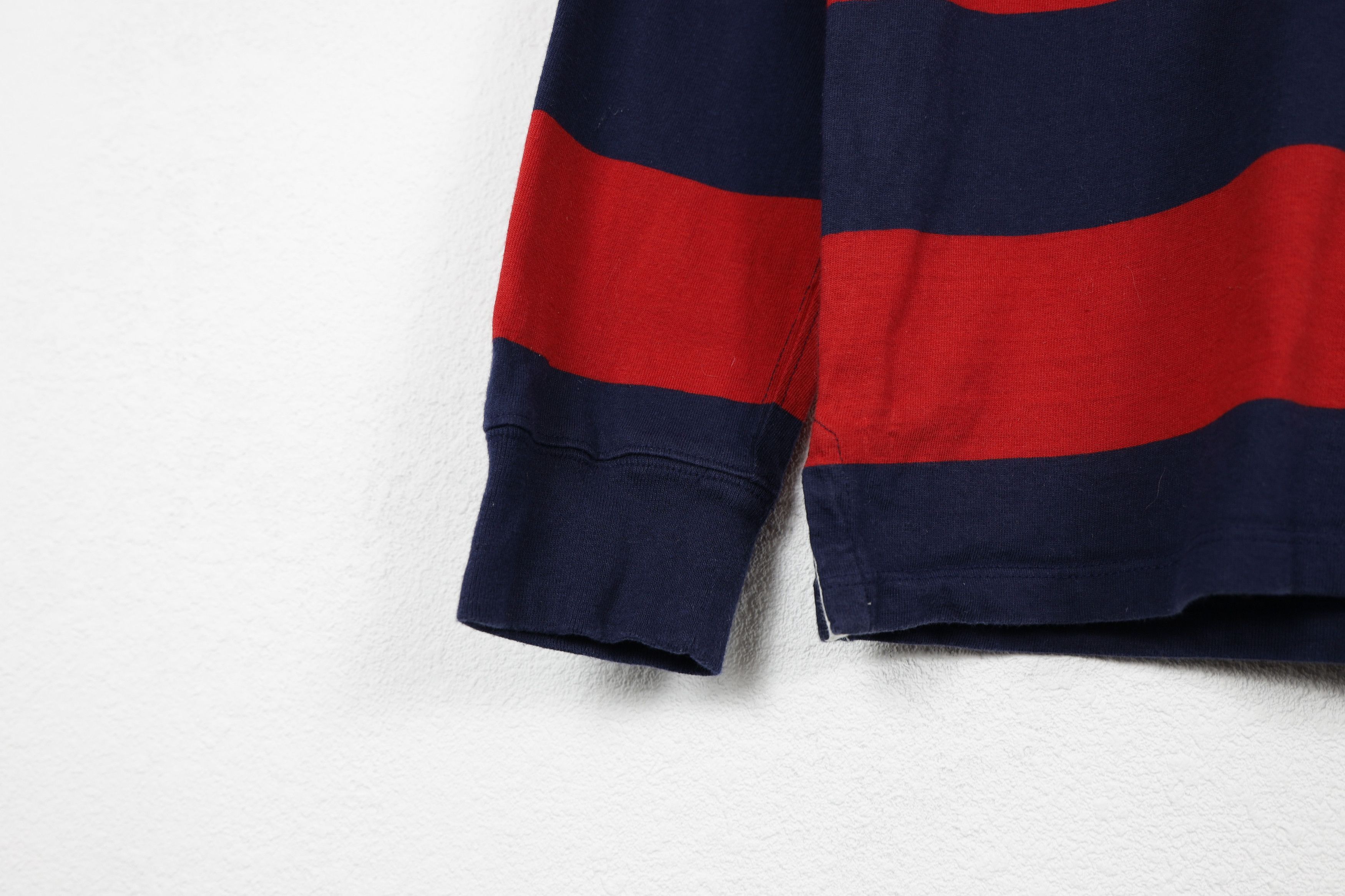 Rugby Ralph Lauren Polo Ralph Lauren Pony Logo Striped Rugby Polo Size L / US 10 / IT 46 - 3 Thumbnail