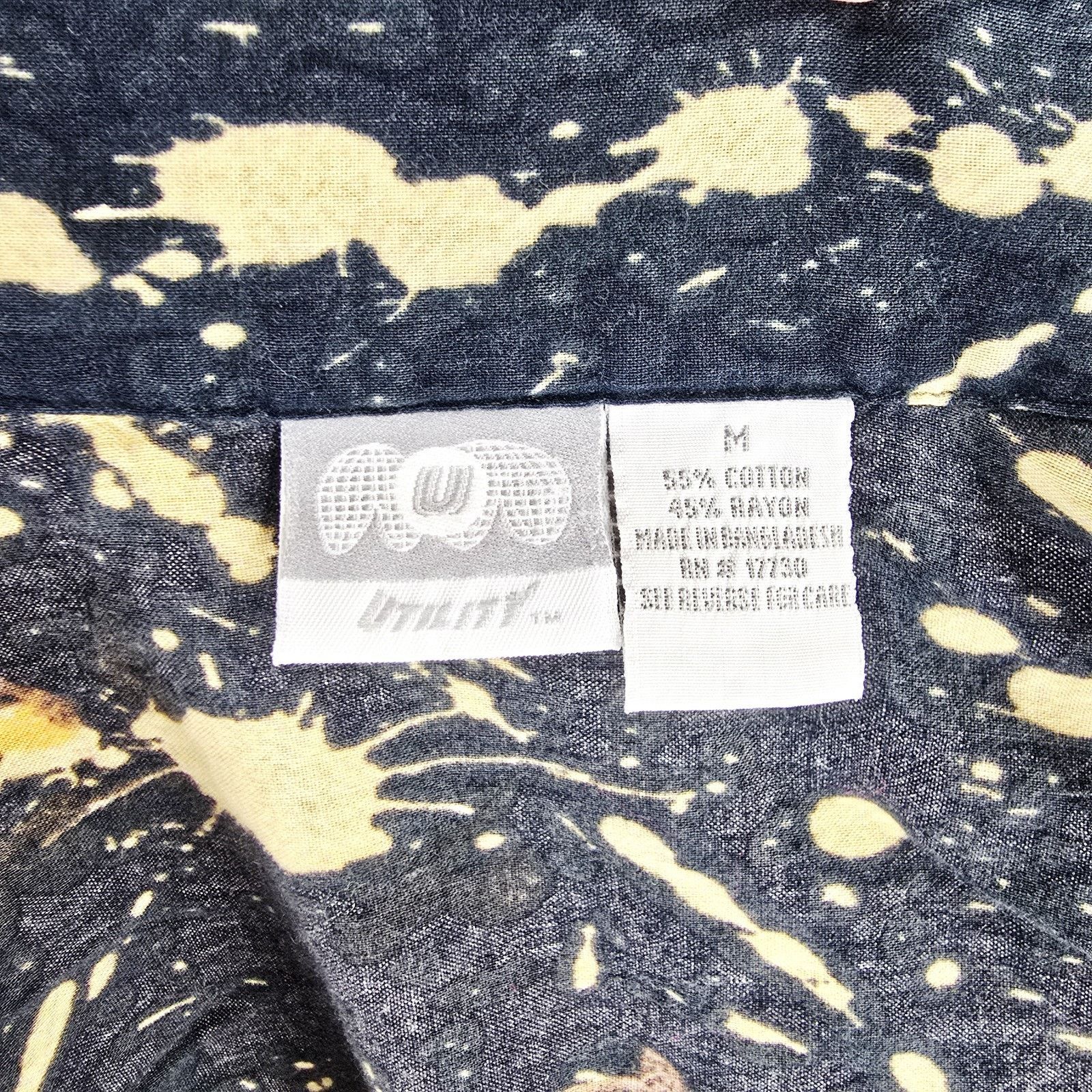 Other Vintage Utility Hawaiian Shirt Medium Abstract Eagle Y2K Size US M / EU 48-50 / 2 - 5 Thumbnail